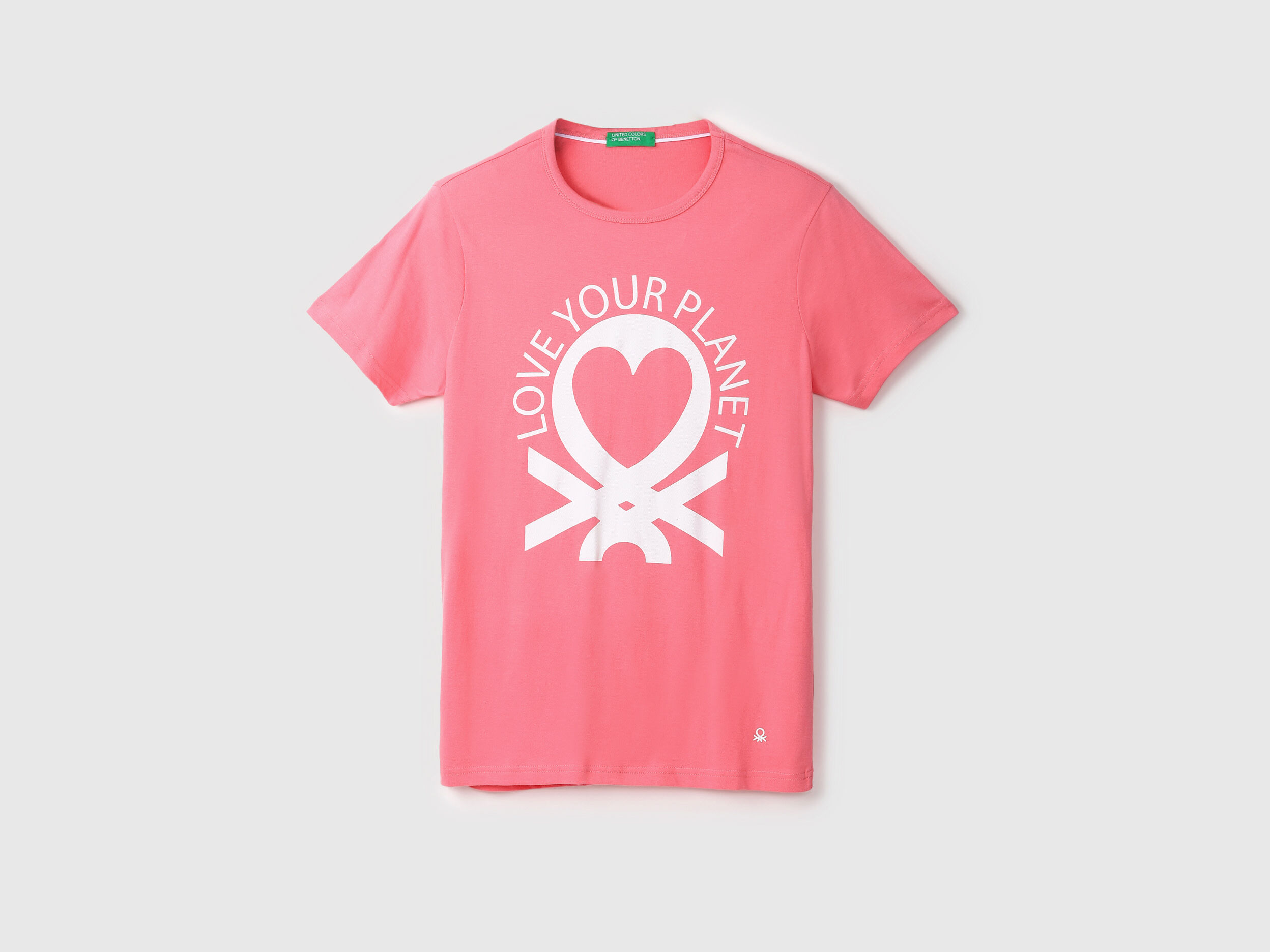 United colors of benetton pink shirt