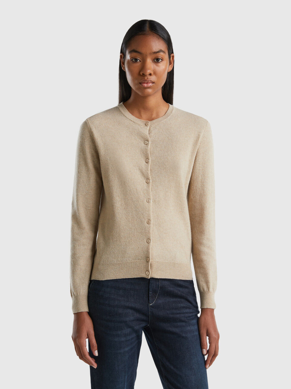 Warm cheap wool cardigan