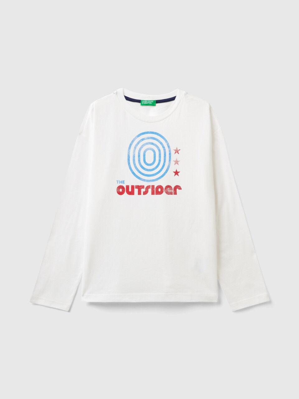 Camisetas manga 2025 larga niño benetton