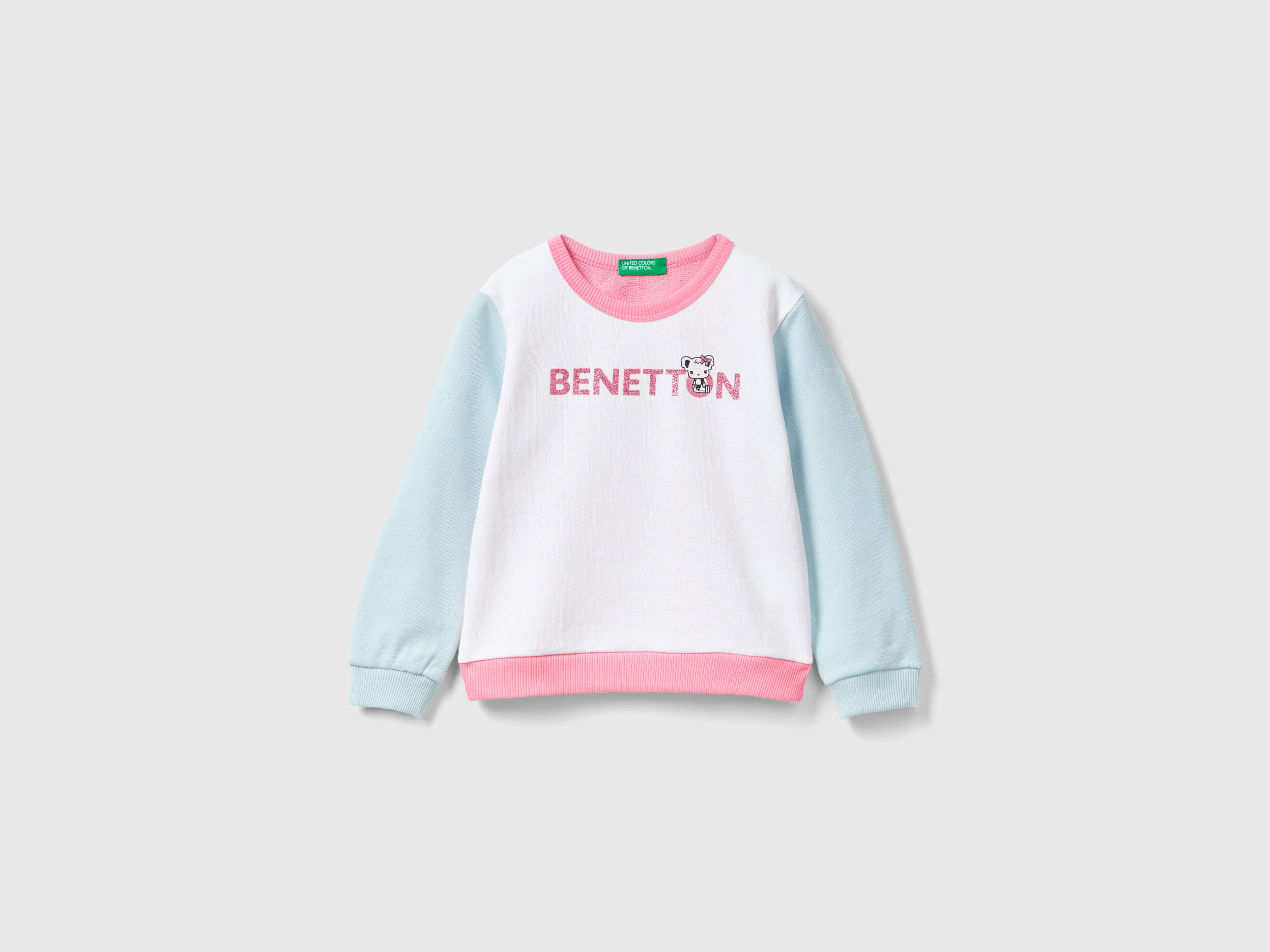 Benetton white sweatshirt store