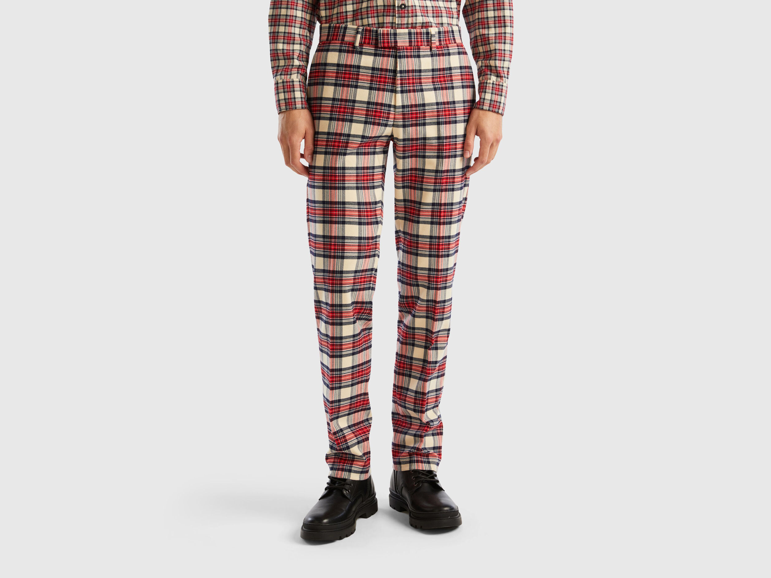 Anarchia Red Tartan Trousers - Size 14 to 20 – Grymmstone and Treacle  Emporium