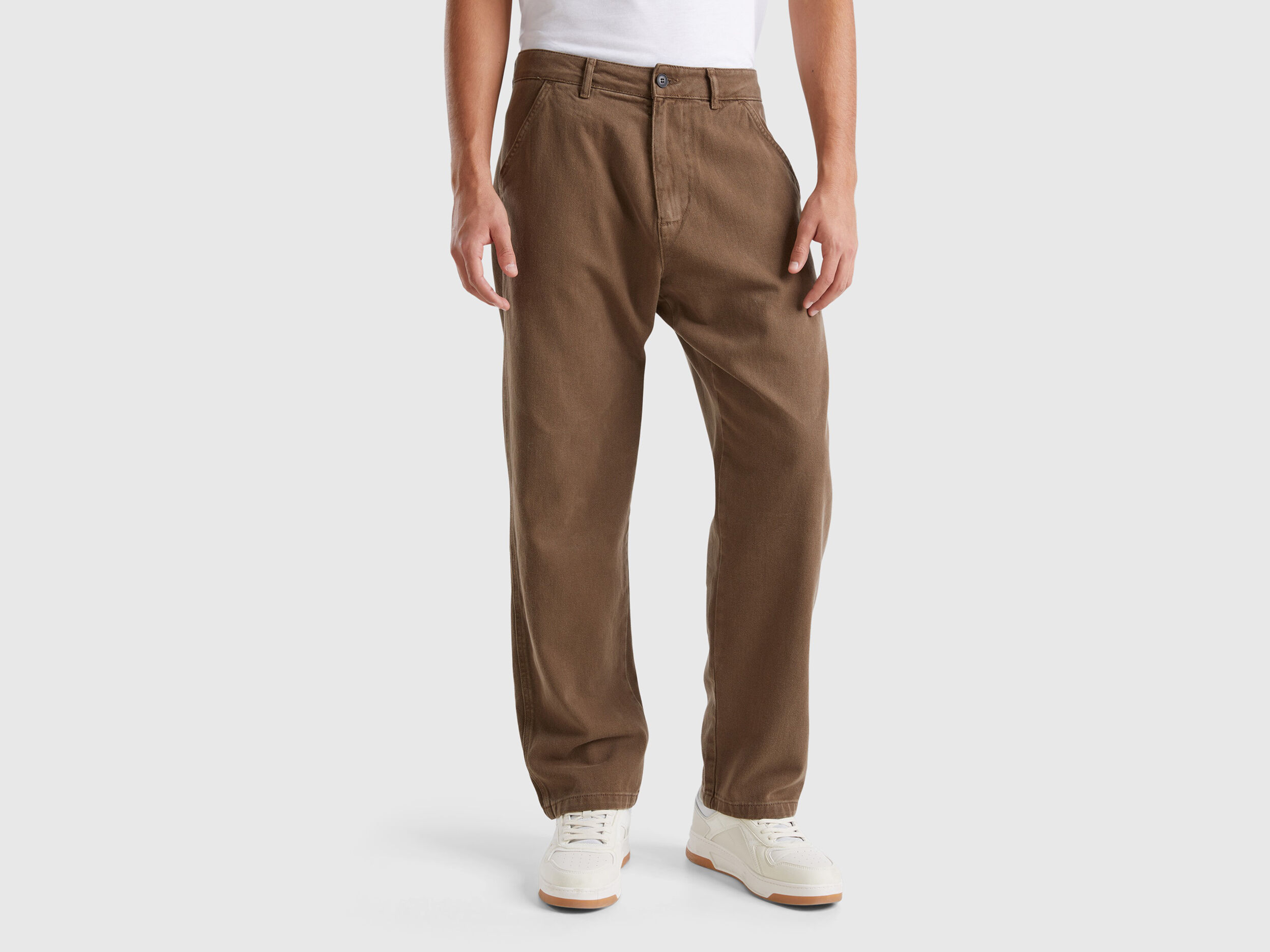 Pantaloni uomo benetton on sale