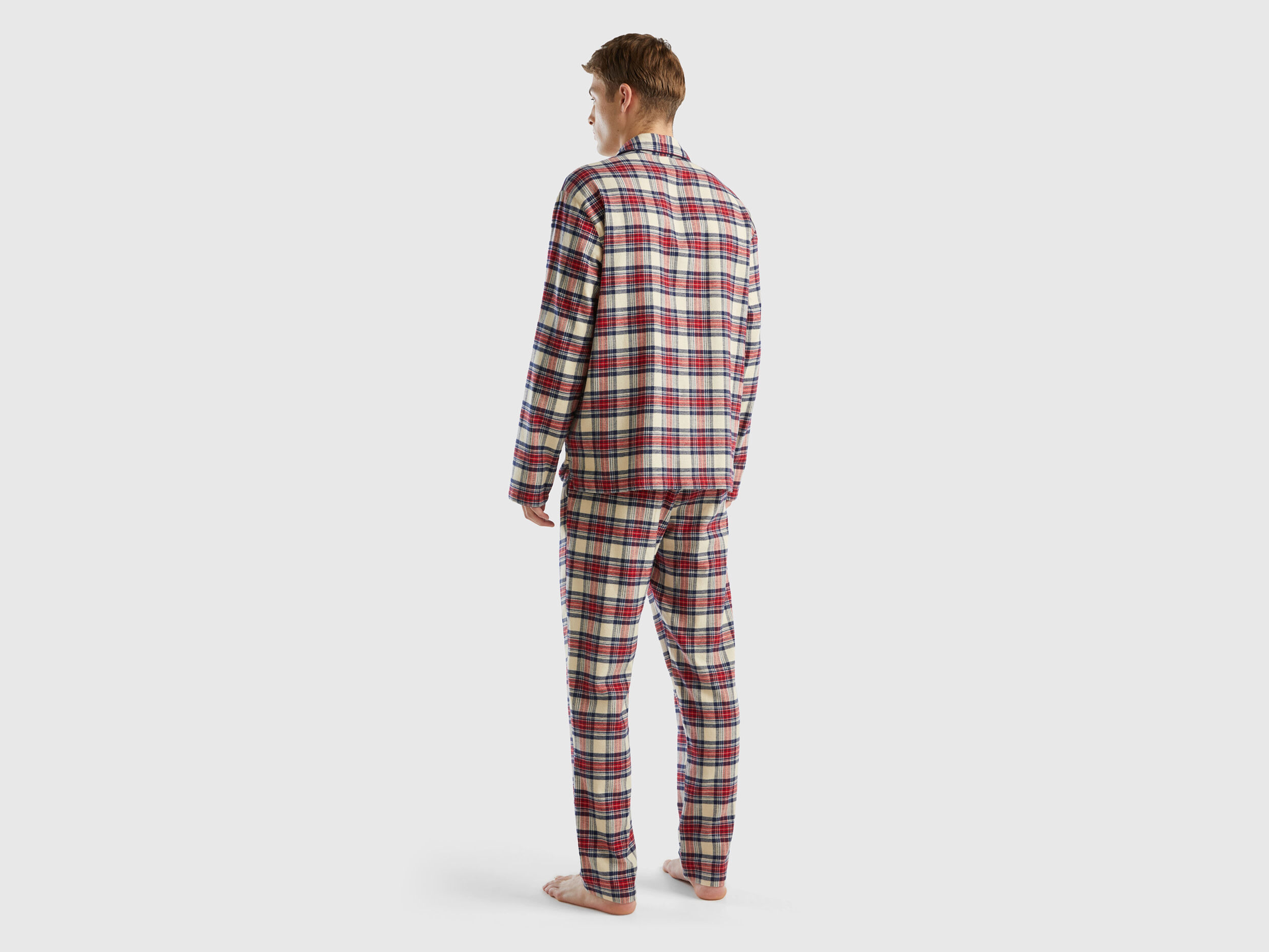 Flannel deals tartan pyjamas