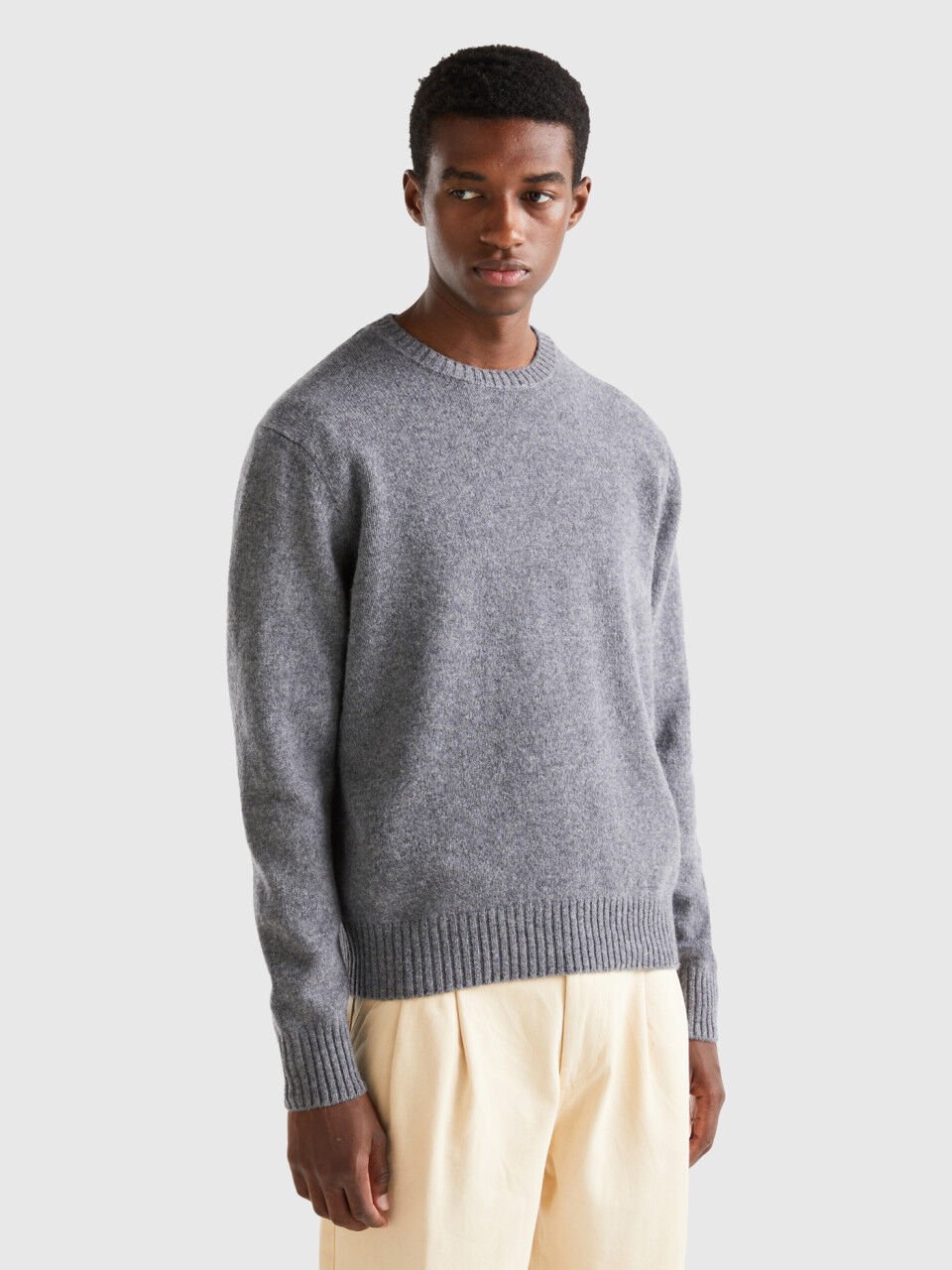 Shetland wool sweater new arrivals