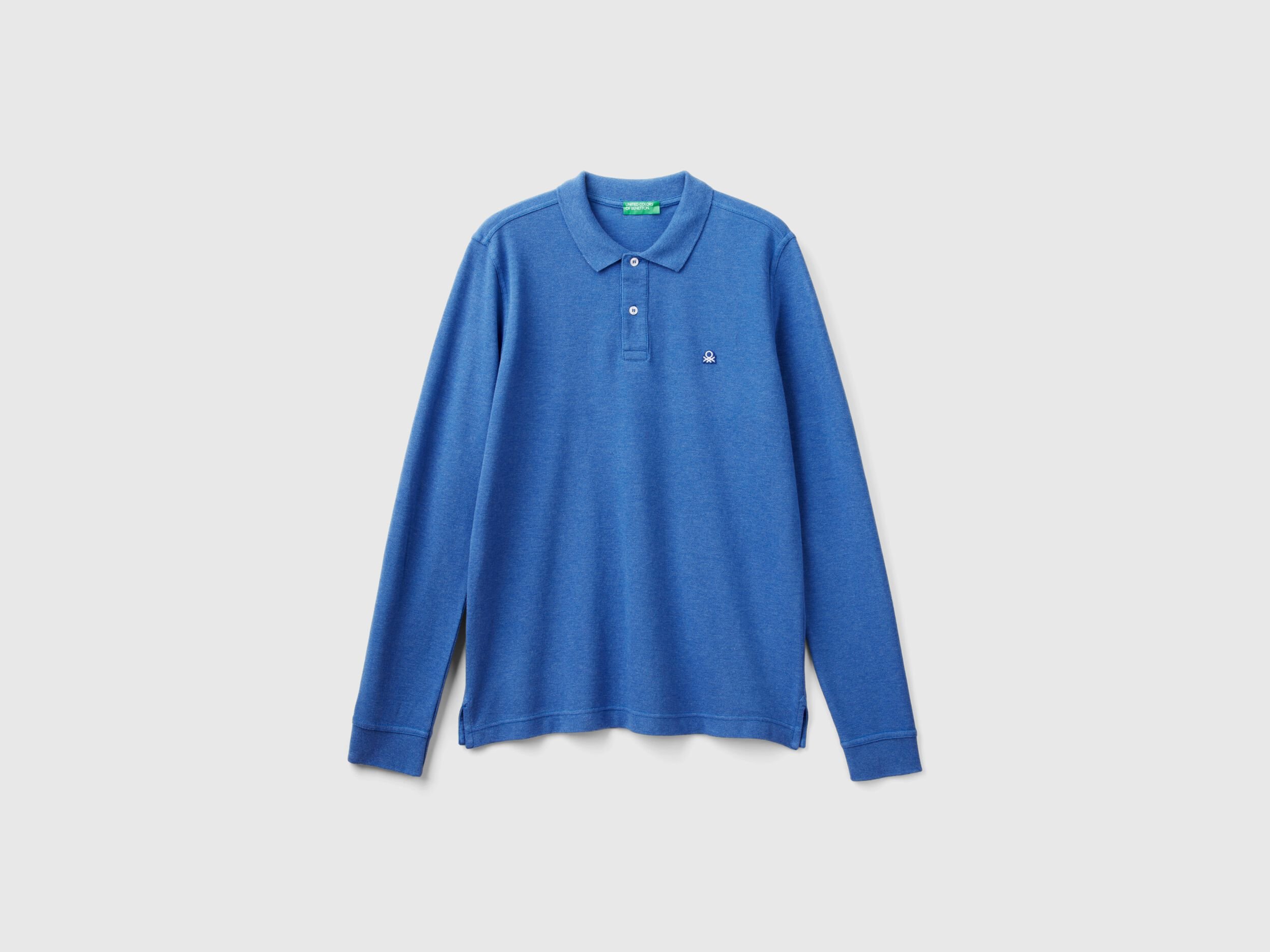 Men s Long Sleeve Polos New Collection Benetton