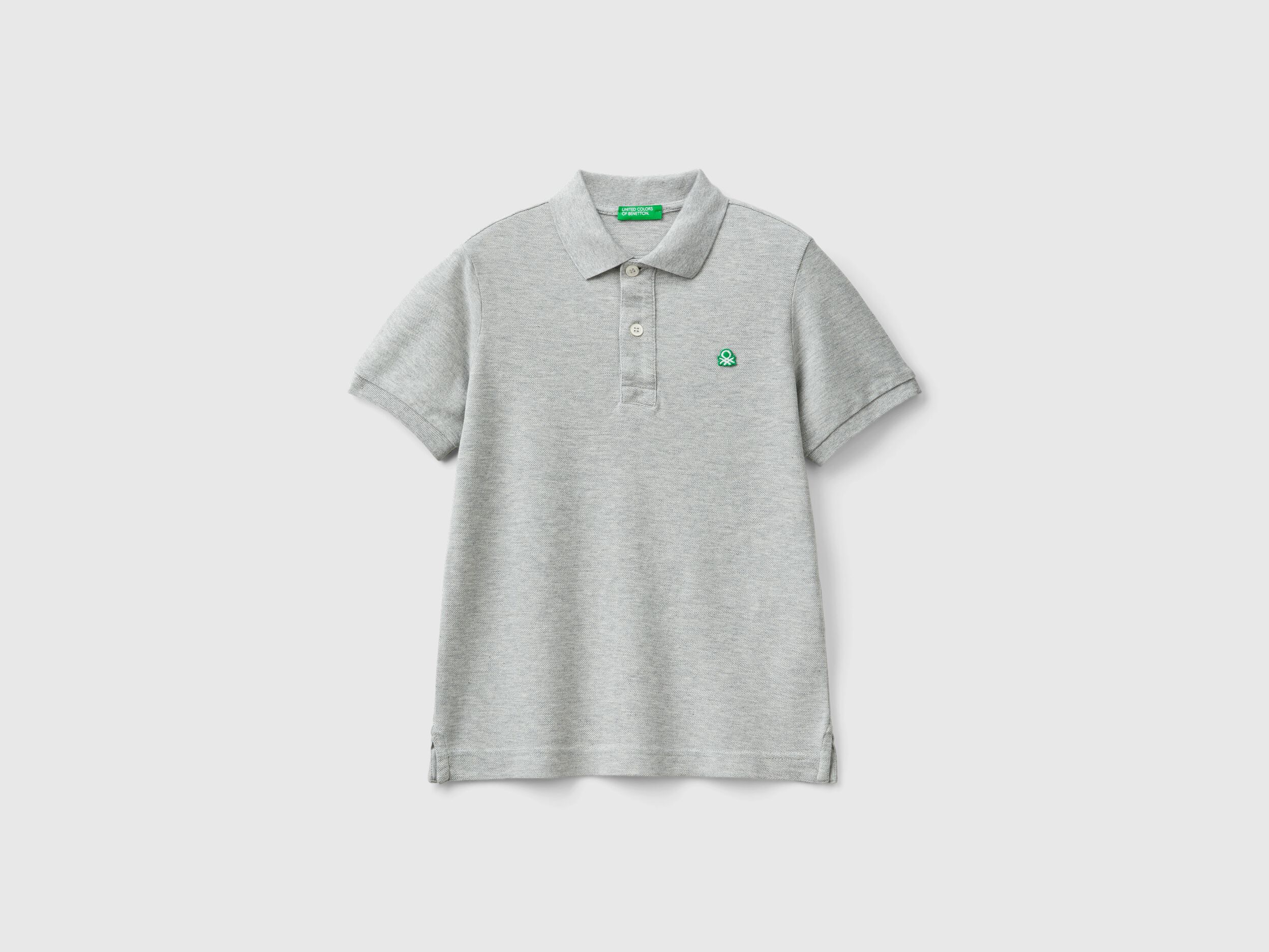 Junior Boys Short Sleeve Polos New Collection 2024 Benetton