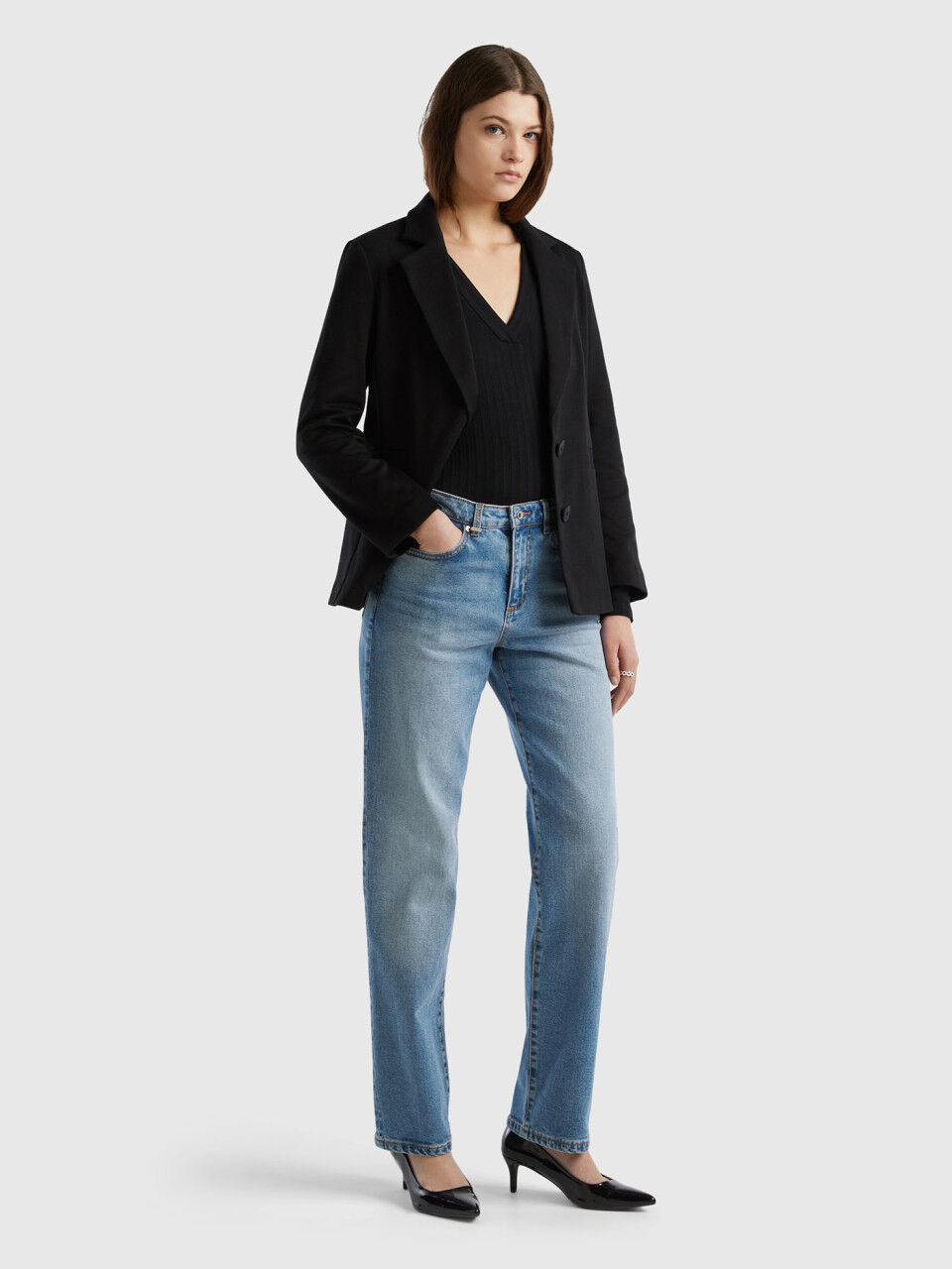Benetton store jeans boyfriend