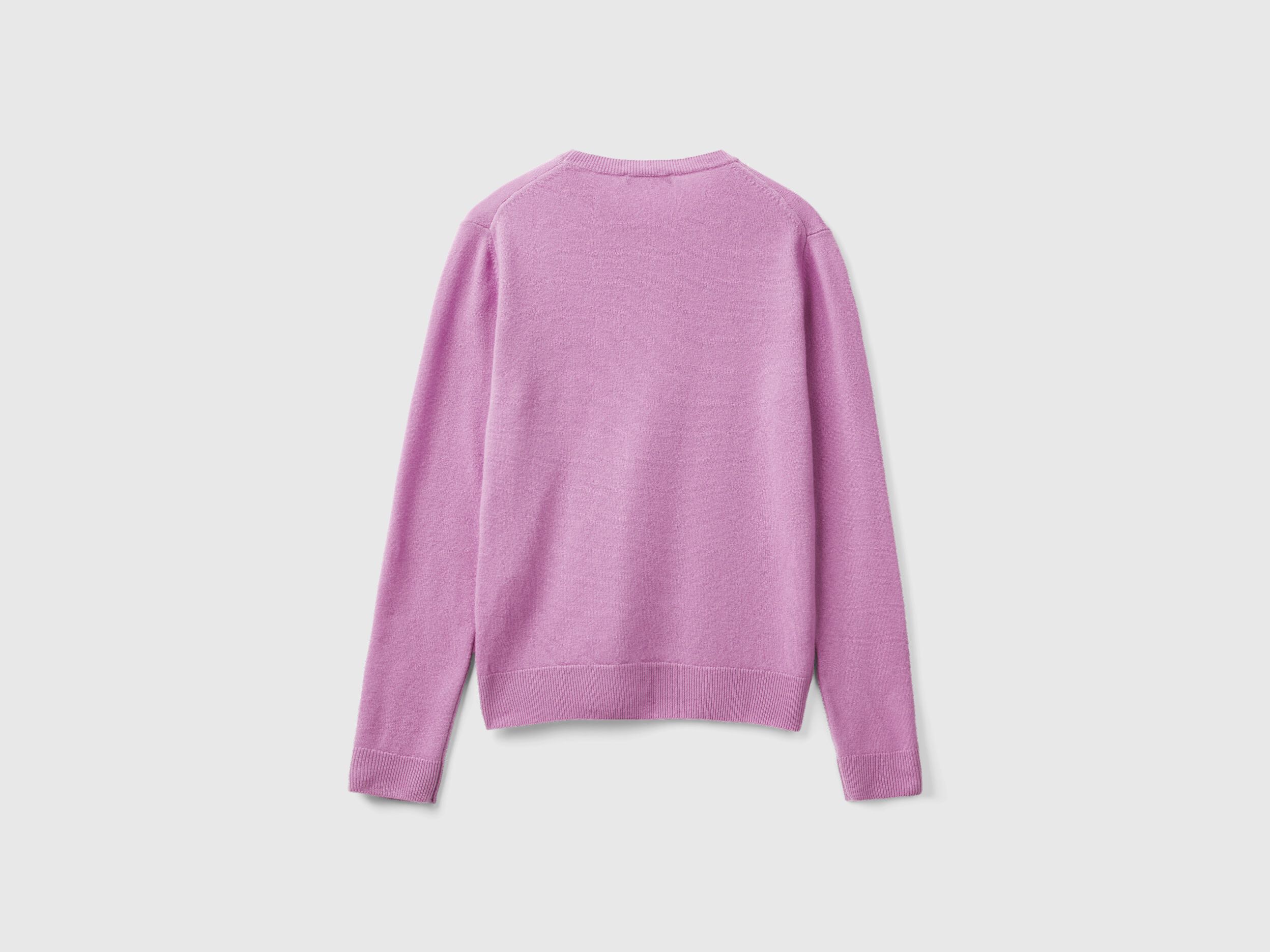 Lilac crew neck clearance