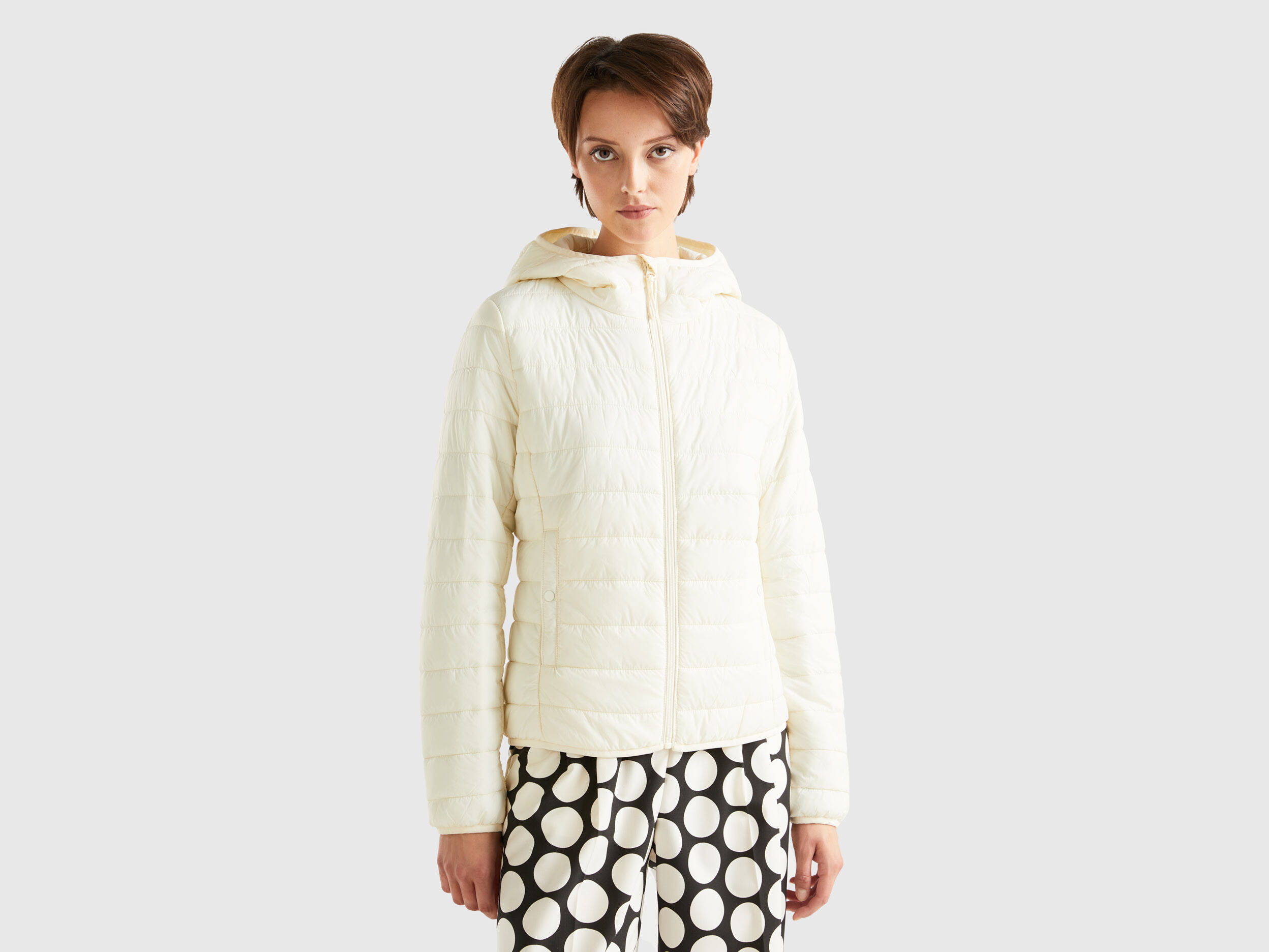 White padded puffer jacket hotsell