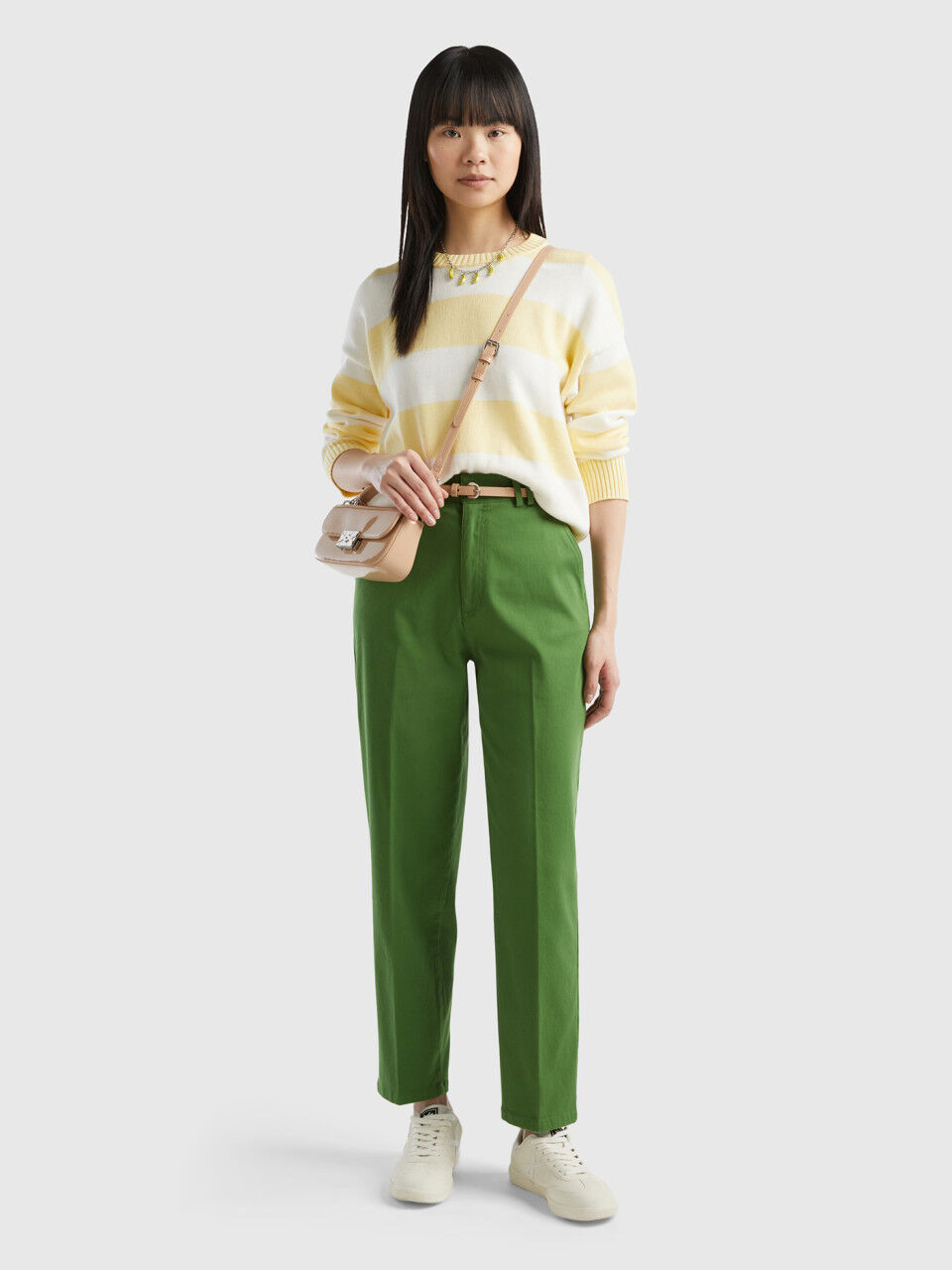 Benetton pantalones shop mujer rebajas
