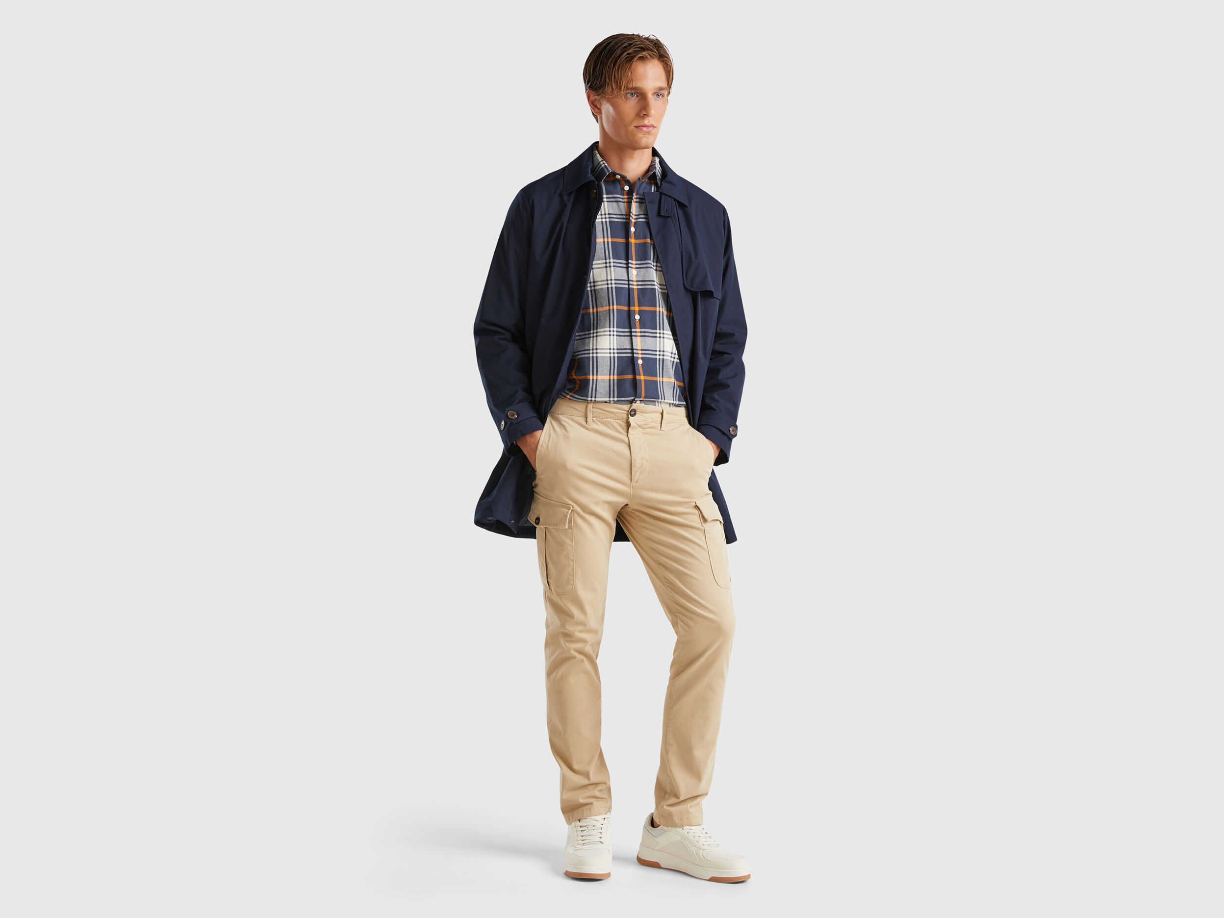 Pantalones Cargo Hombre Nueva Coleccion 2024 Benetton