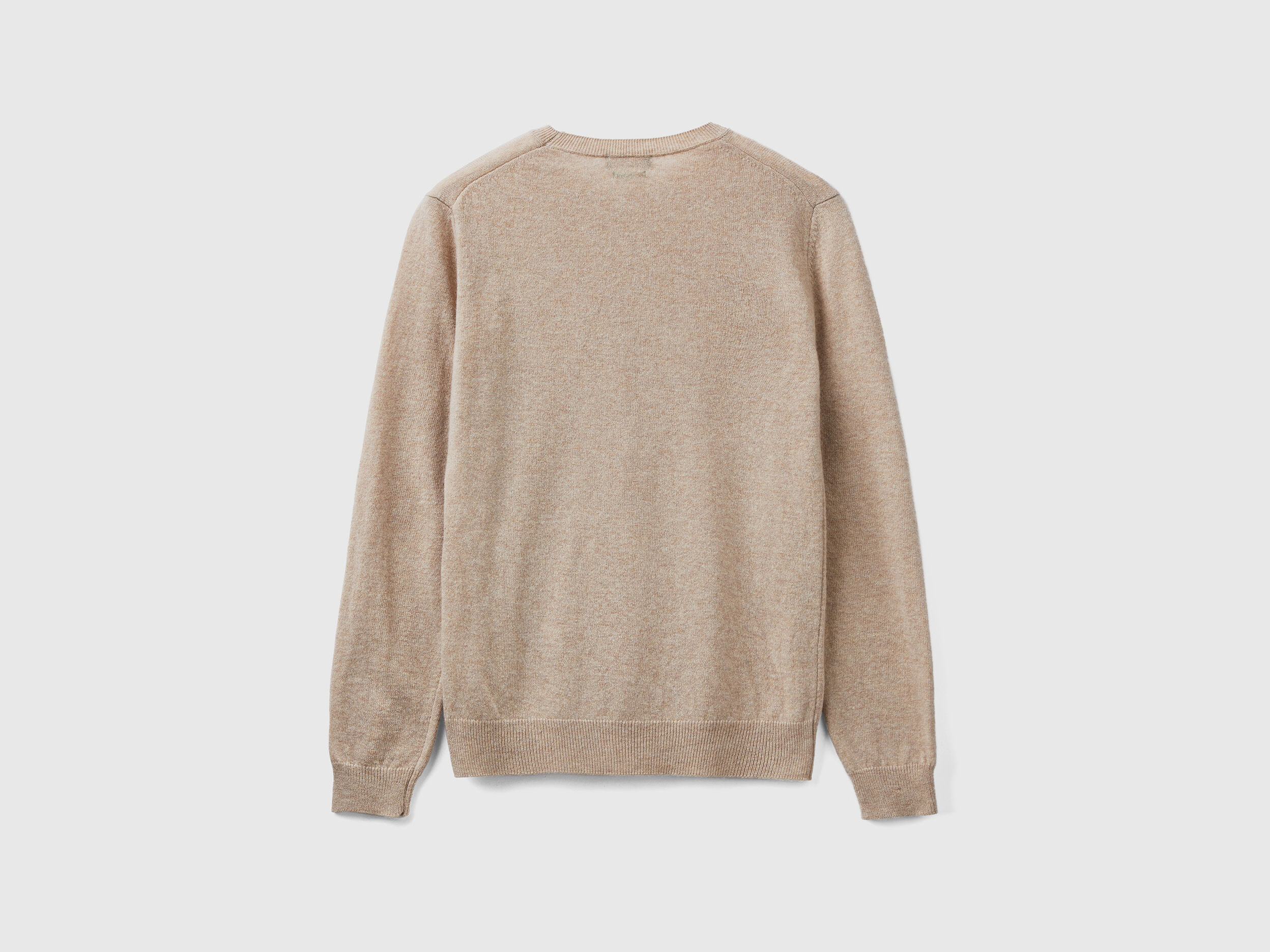Pull femme col rond store laine