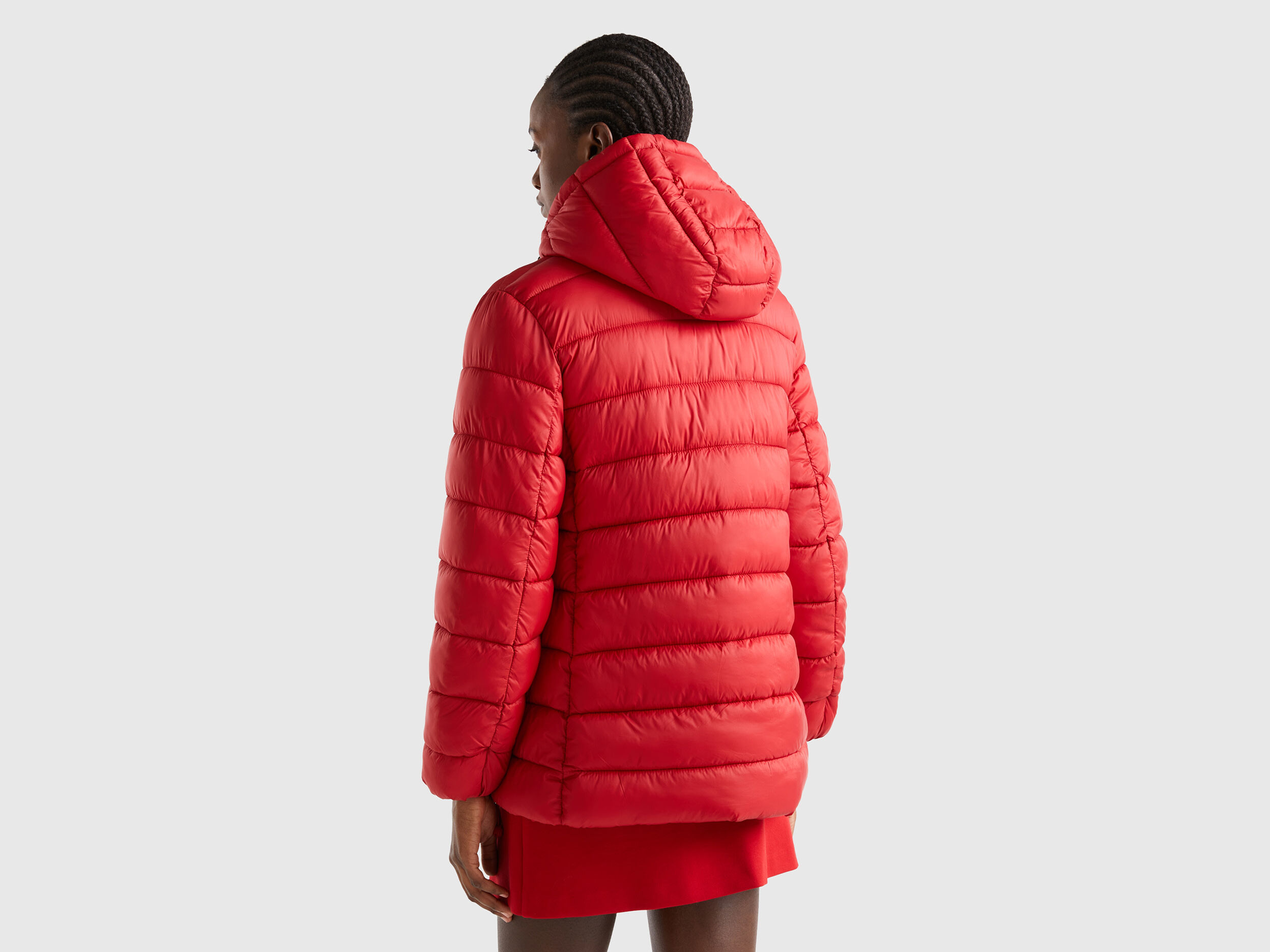 Benetton outlet red jacket