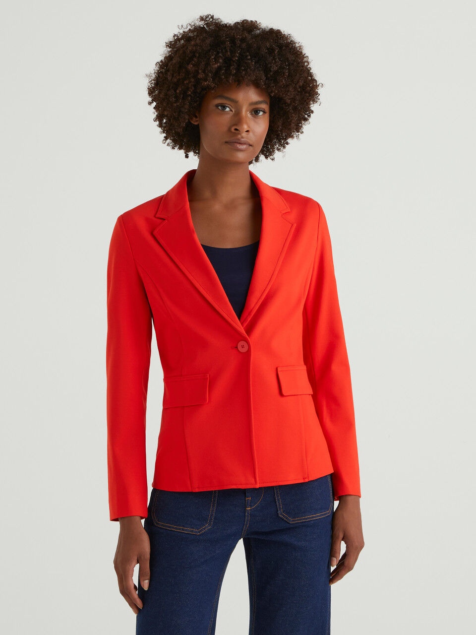 cotton blazer for ladies