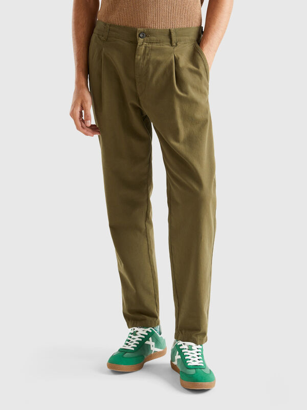 Men\'s Chino 2024 New | Collection Benetton Trousers