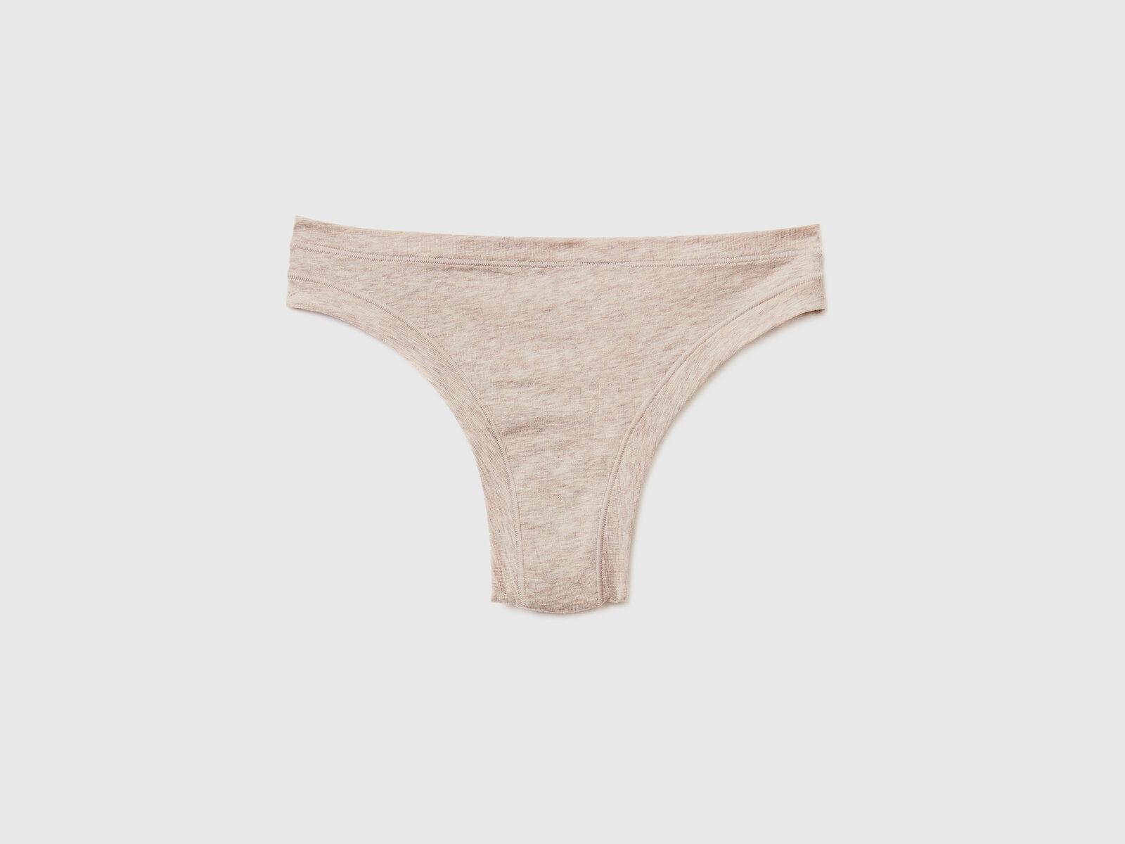 Eco friendly underwear set - Organic cotton Bra + Modal Thong