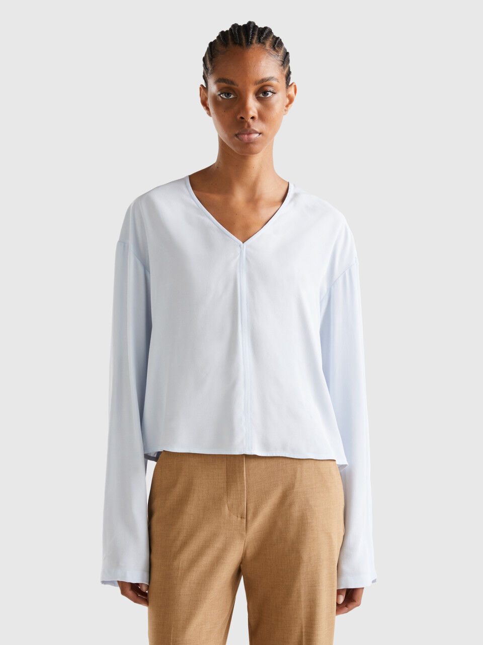 Benetton blusas mujer store