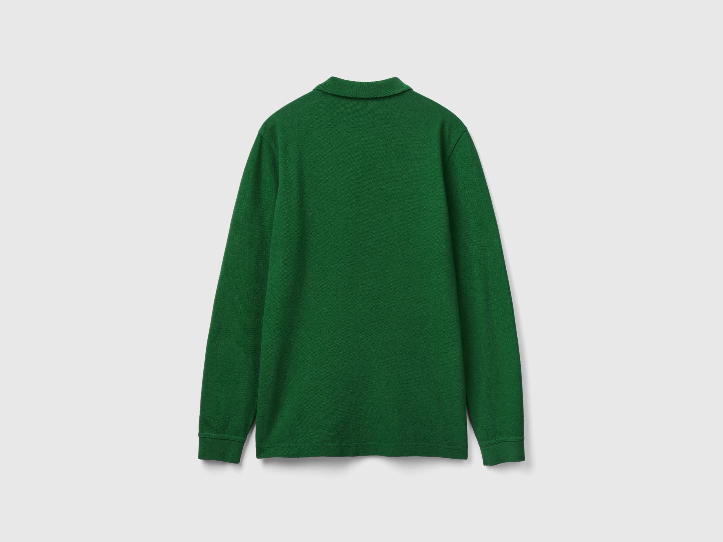 Polo manga larga mujer hotsell benetton