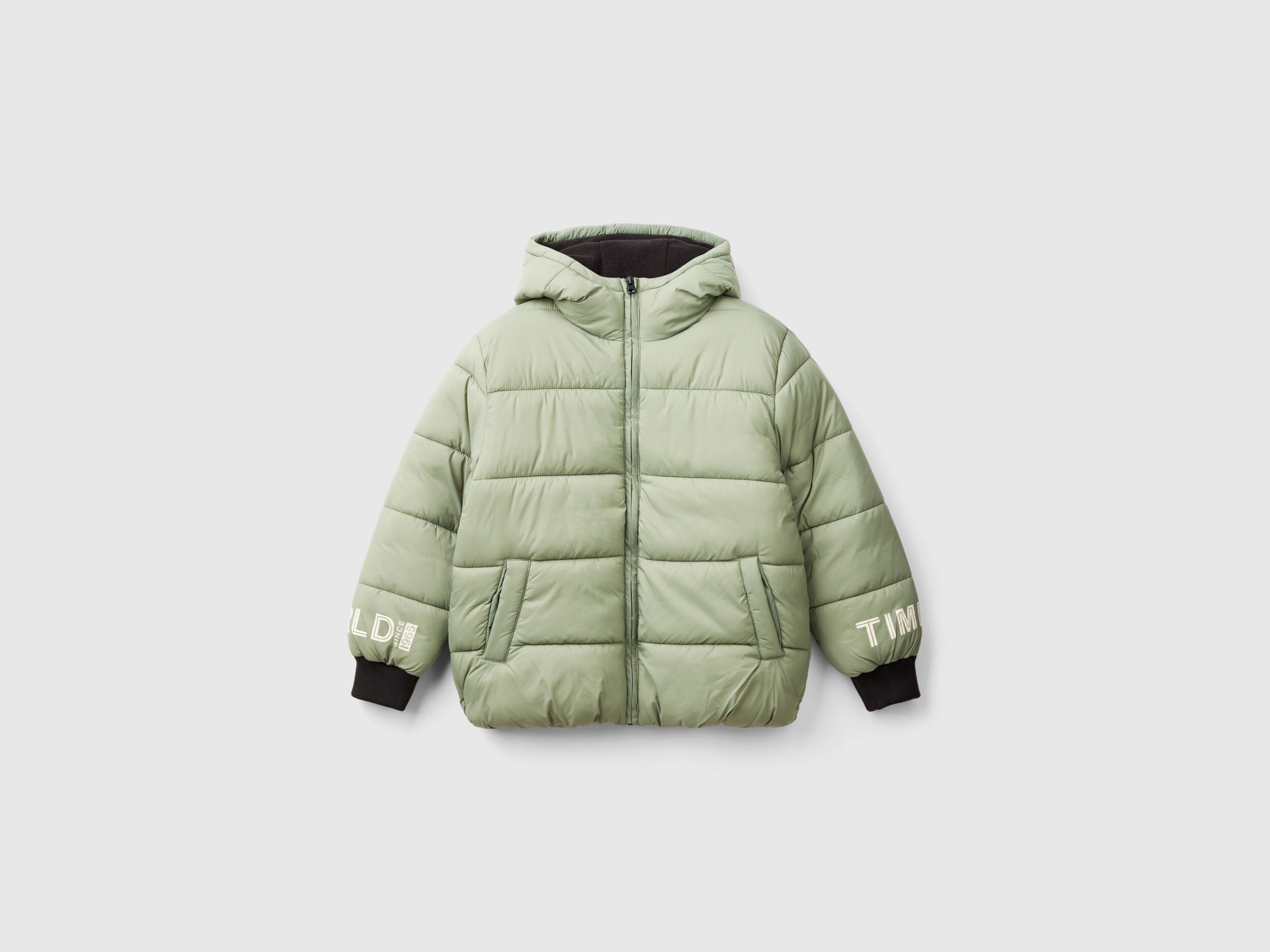 Abrigo plumas benetton niño deals
