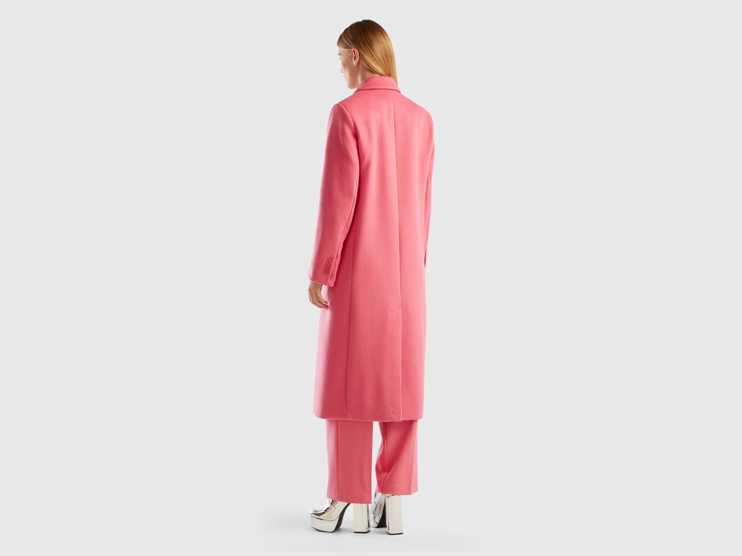 セールサイトの通販 Her lip to Odette Wool-Blend Coat S pink