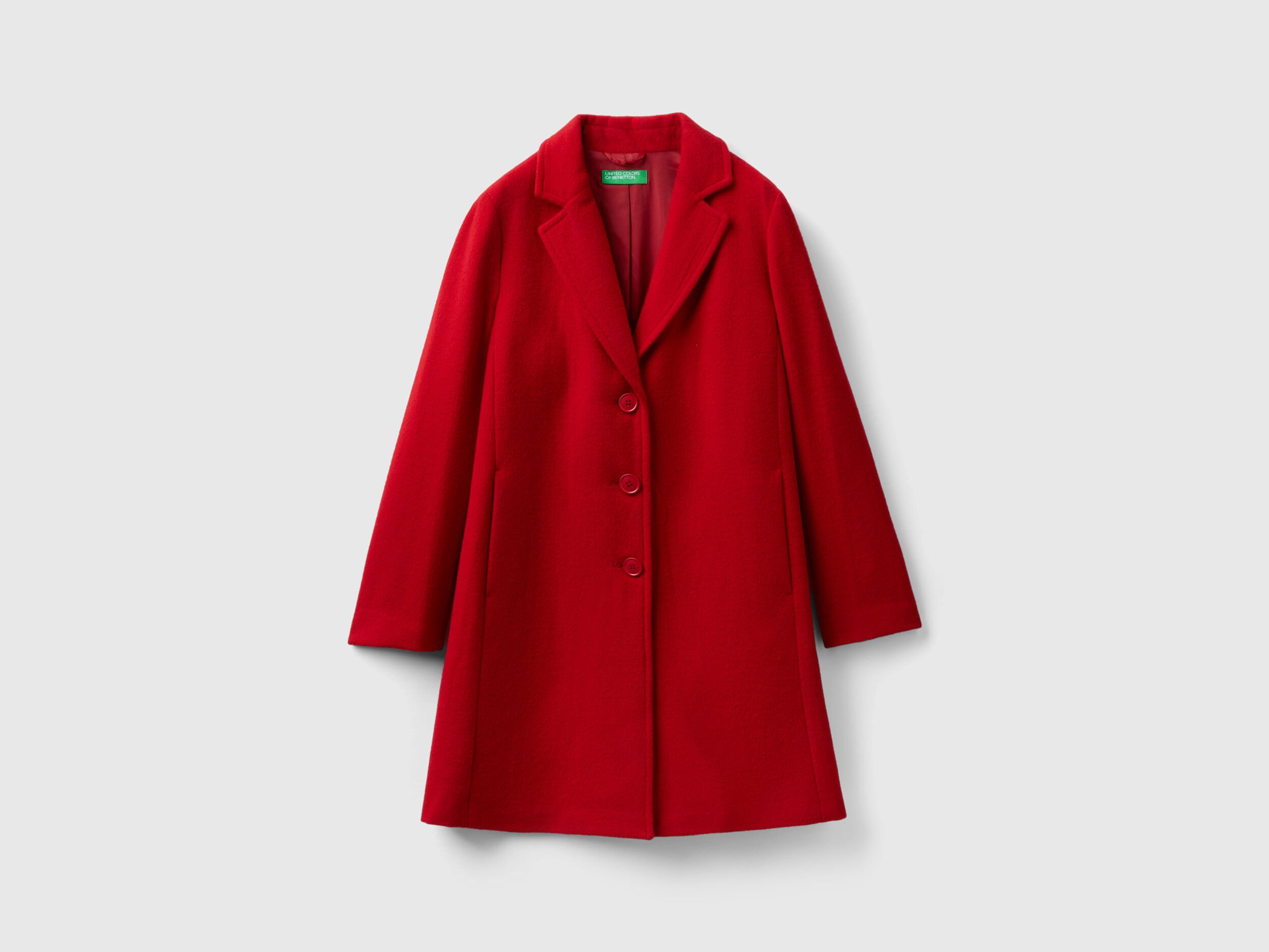 Red sale short coat