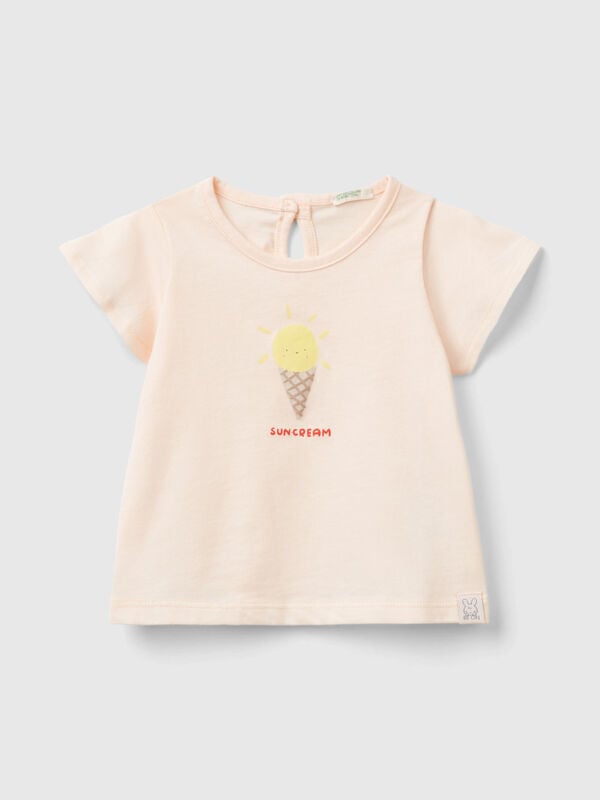 Camiseta de algodón orgánico Recién nacidos