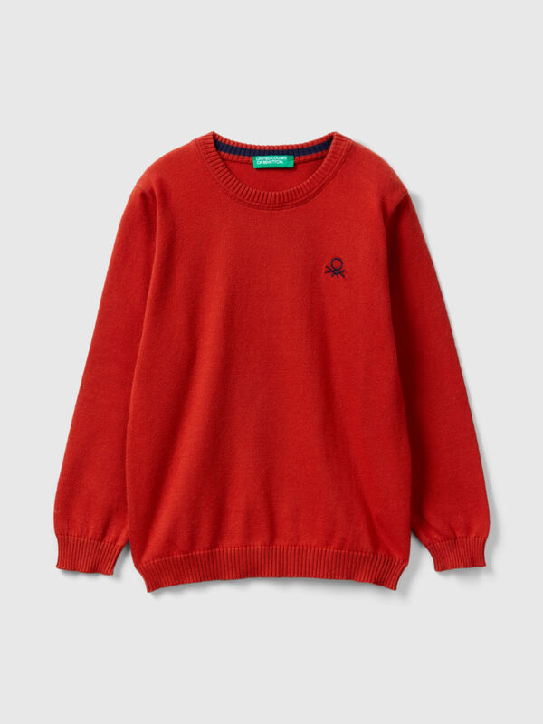 Knitwear pullover jacquard for boy