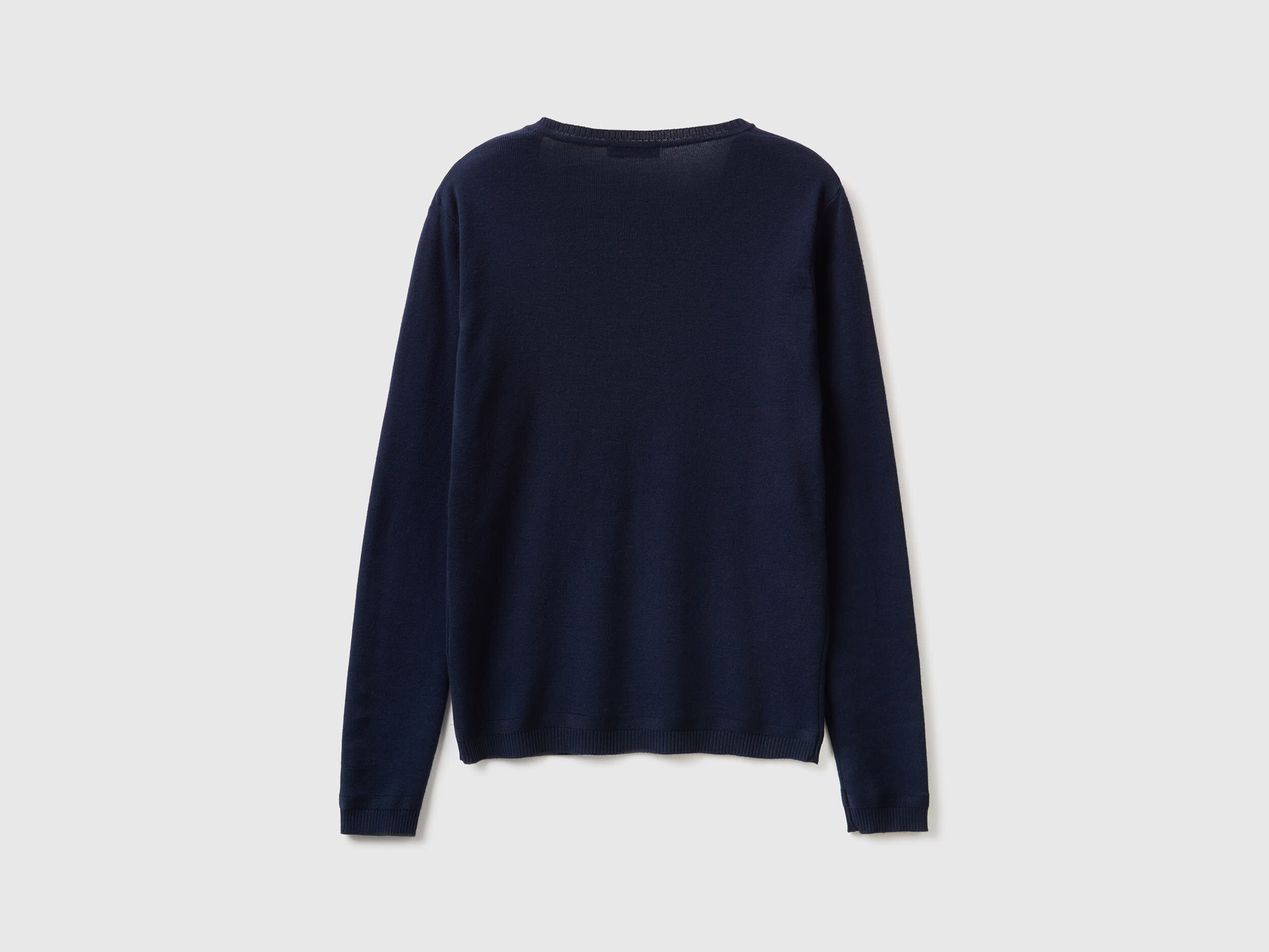 Navy blue colour sweater top
