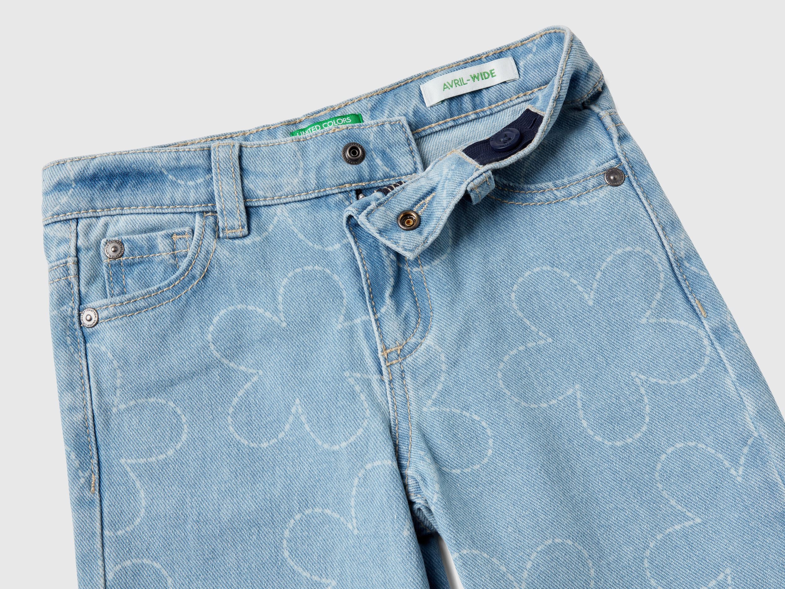 Benetton cheap jeans bambino