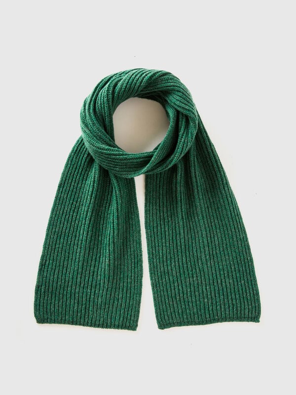 Pure virgin wool scarf Men