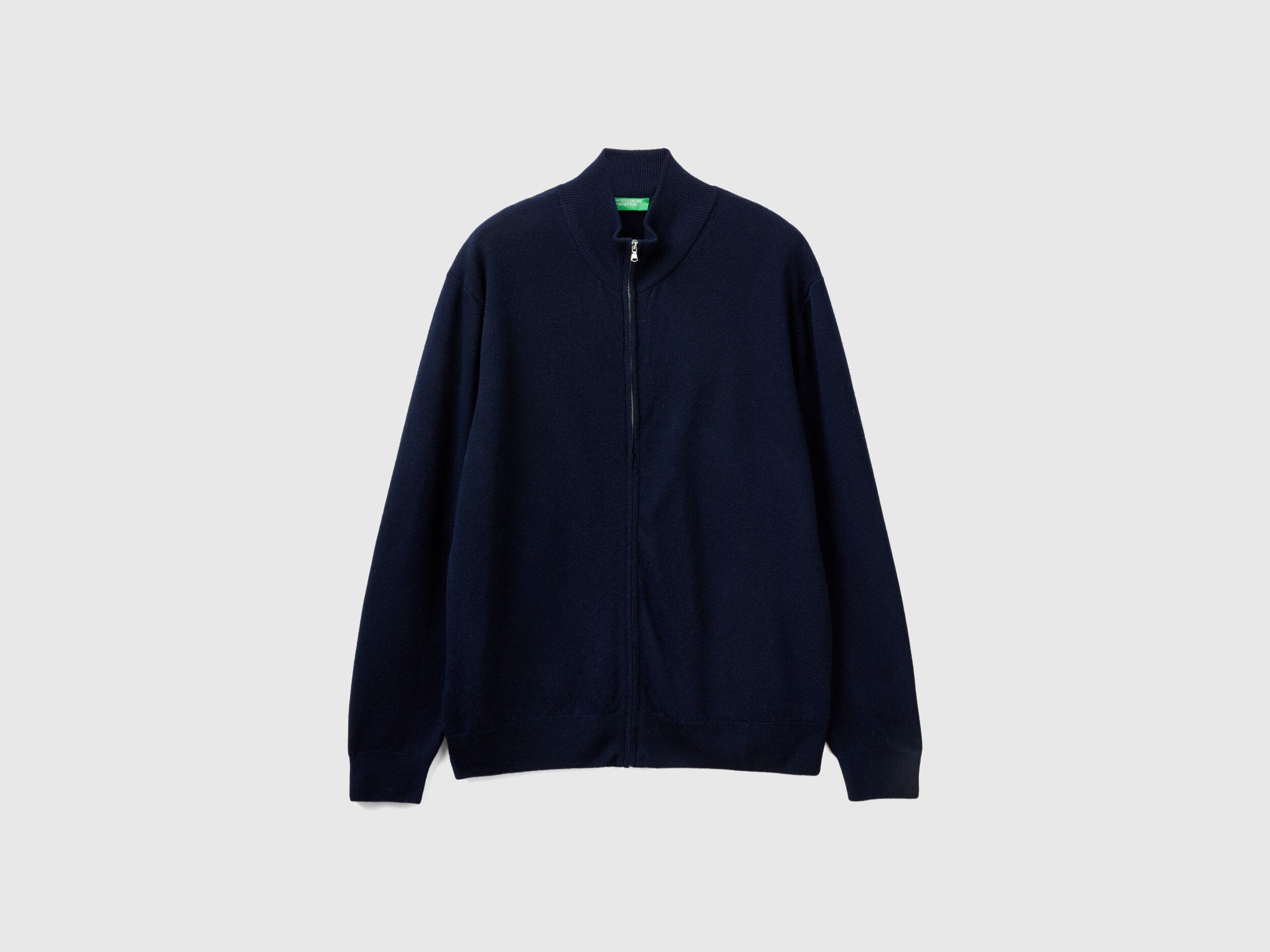 Blue discount zip cardigan