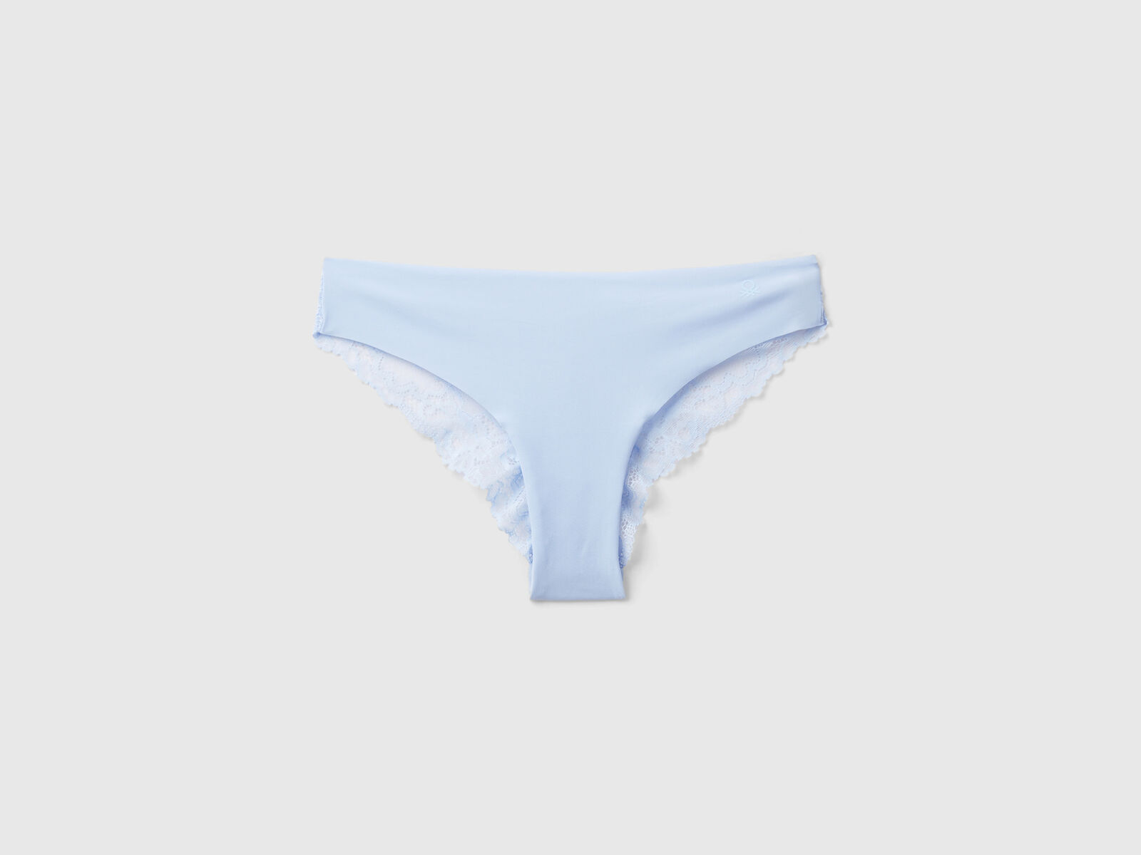 Mauve & White Vela Brazilian Lace Panty 3-Pack