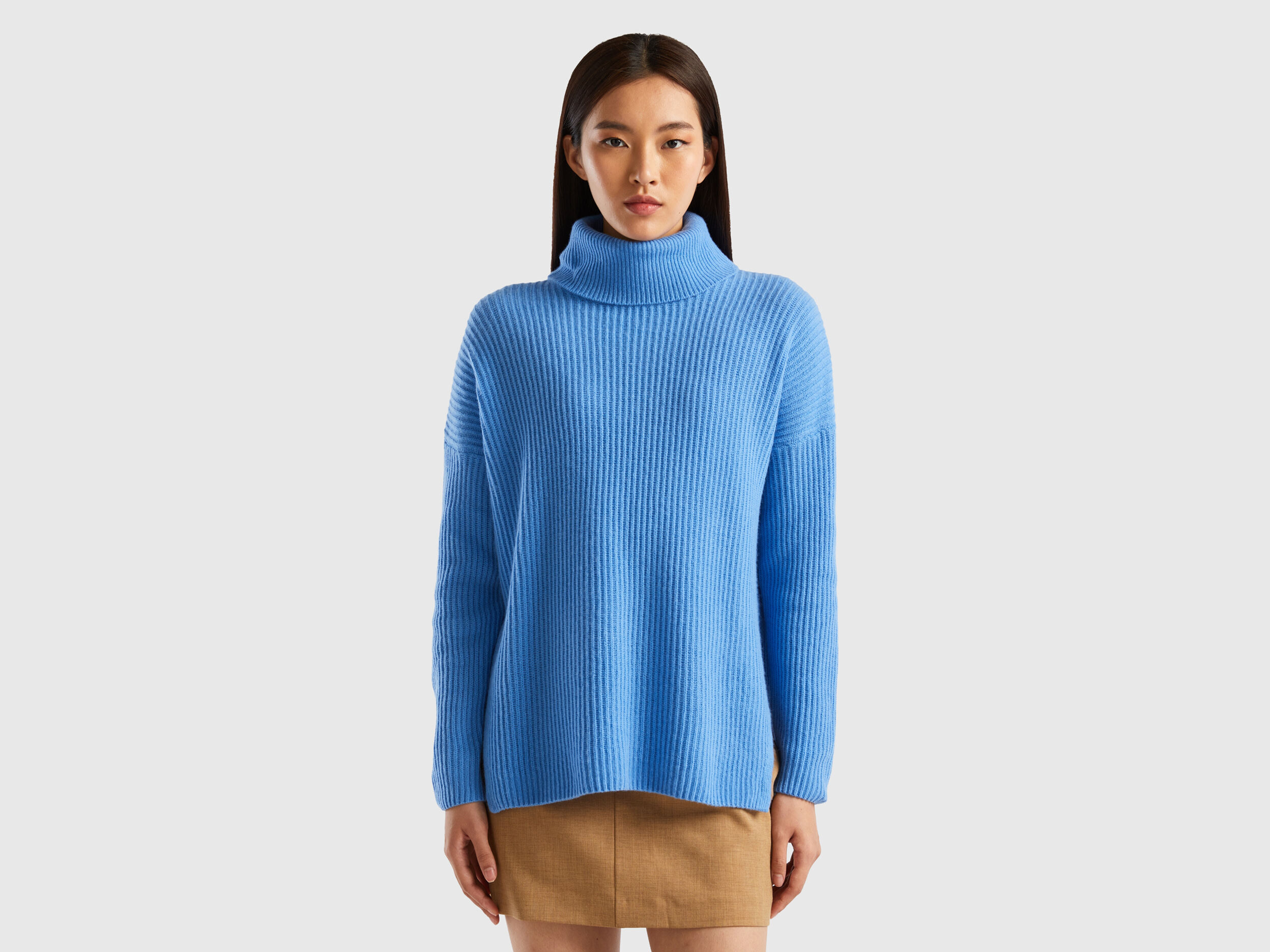 Wide sales neck turtleneck