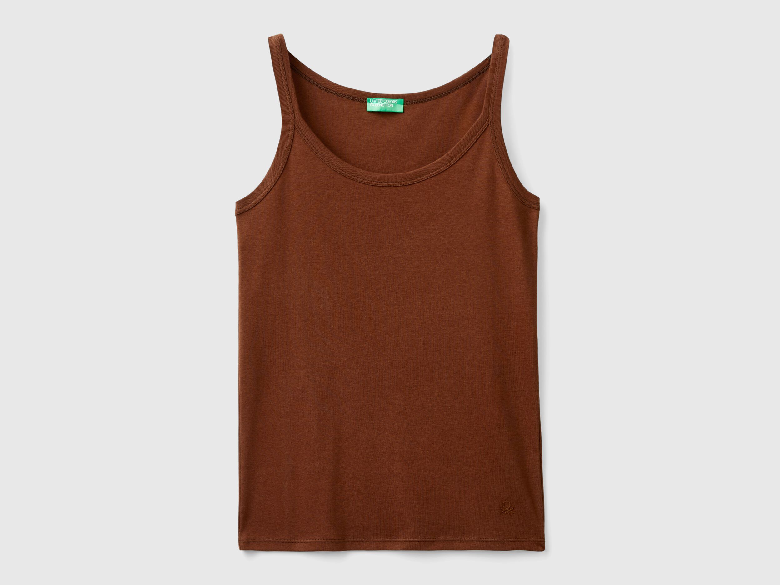 Camiseta tirantes marron mujer outlet