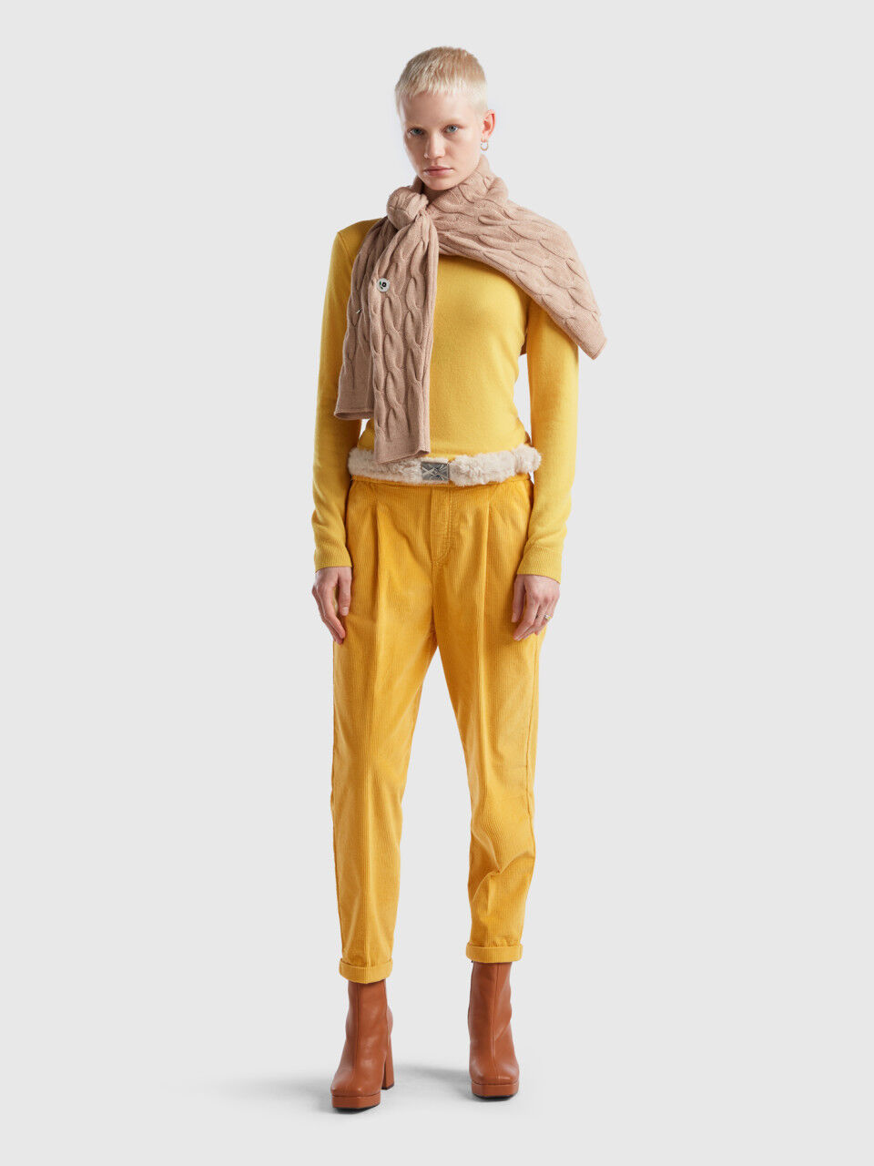 Benetton pantalones mujer rebajas clearance
