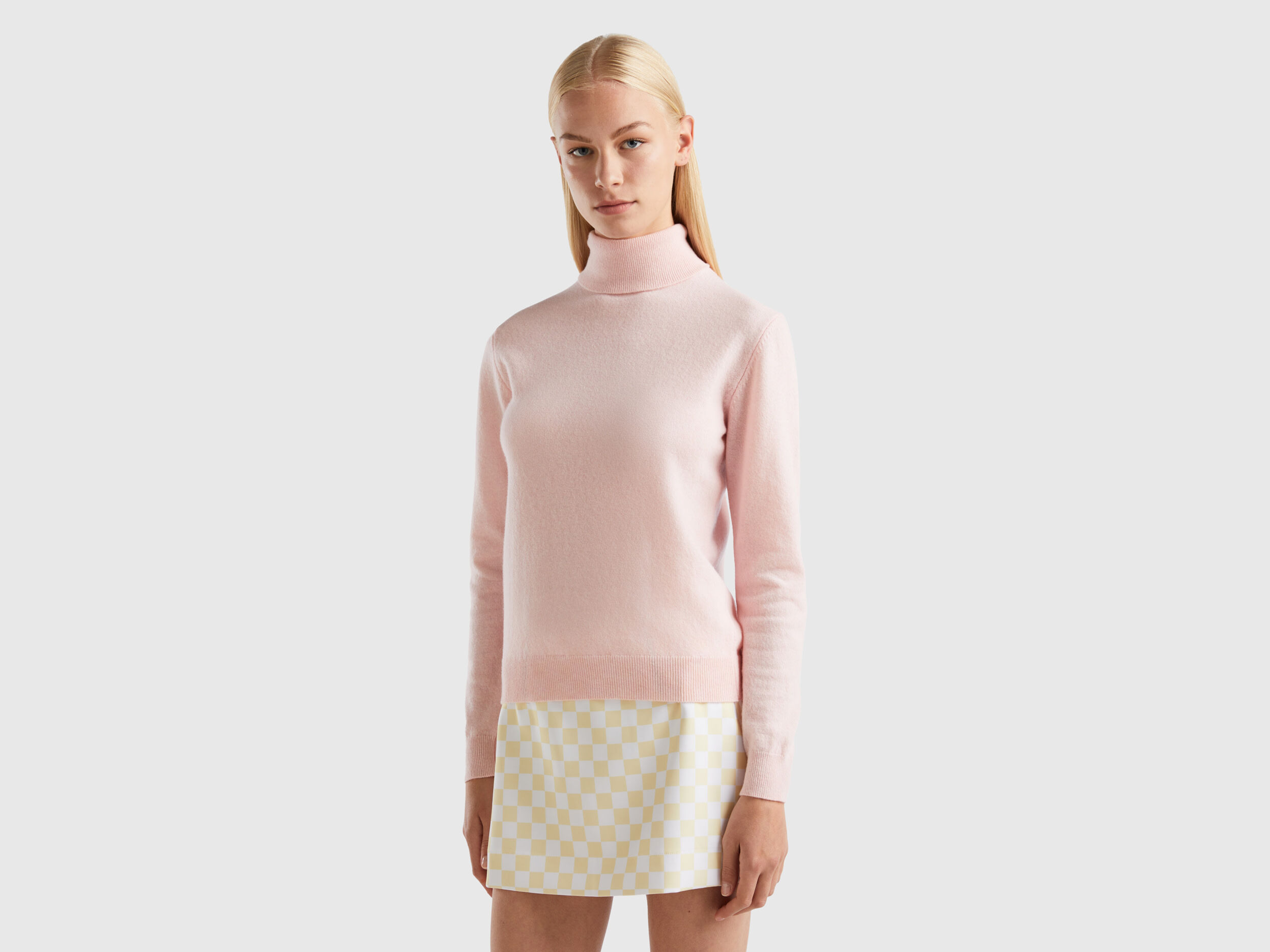 Pastel turtleneck deals sweater