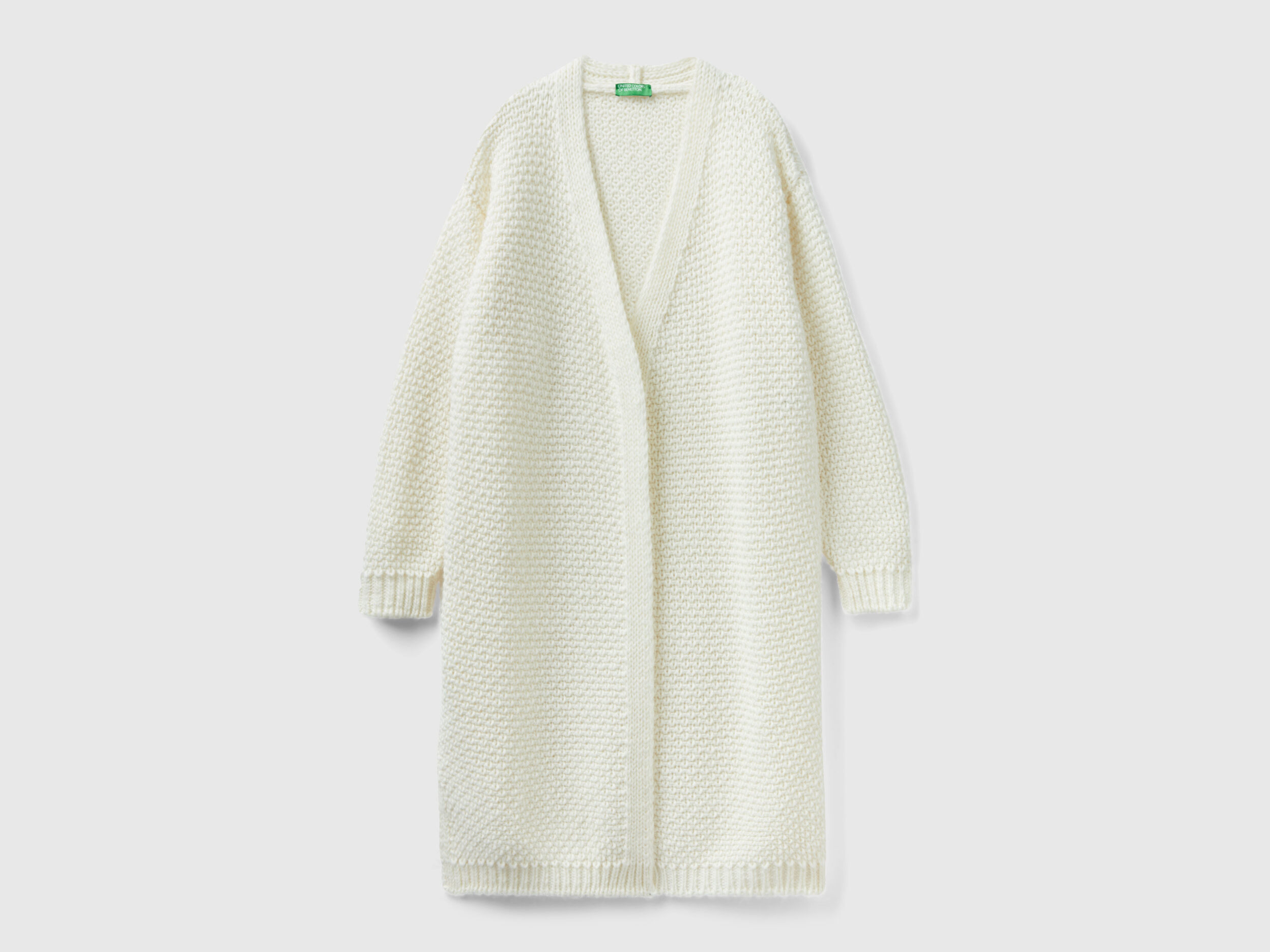 Benetton best sale cardigan lana
