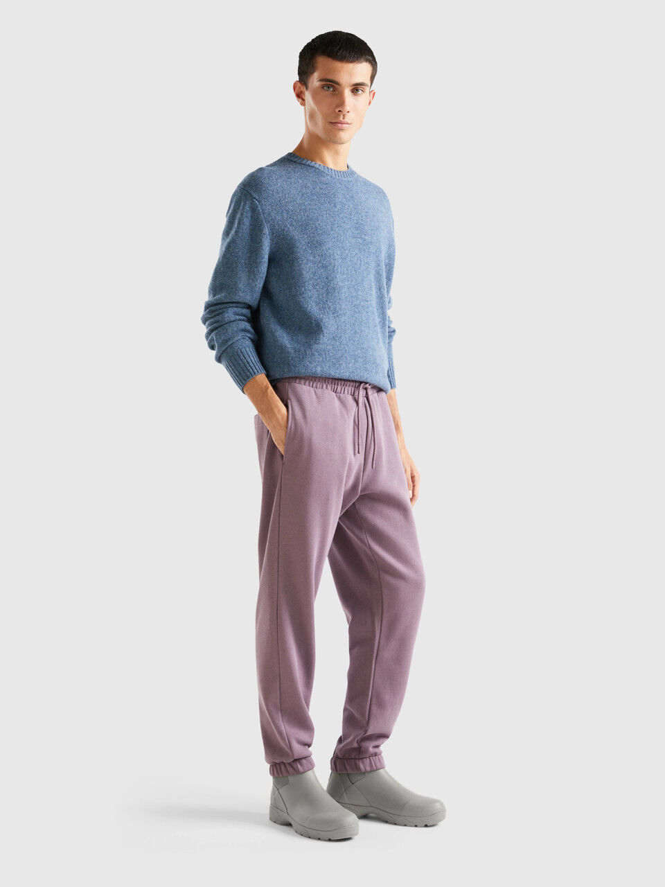 Benetton joggers hot sale