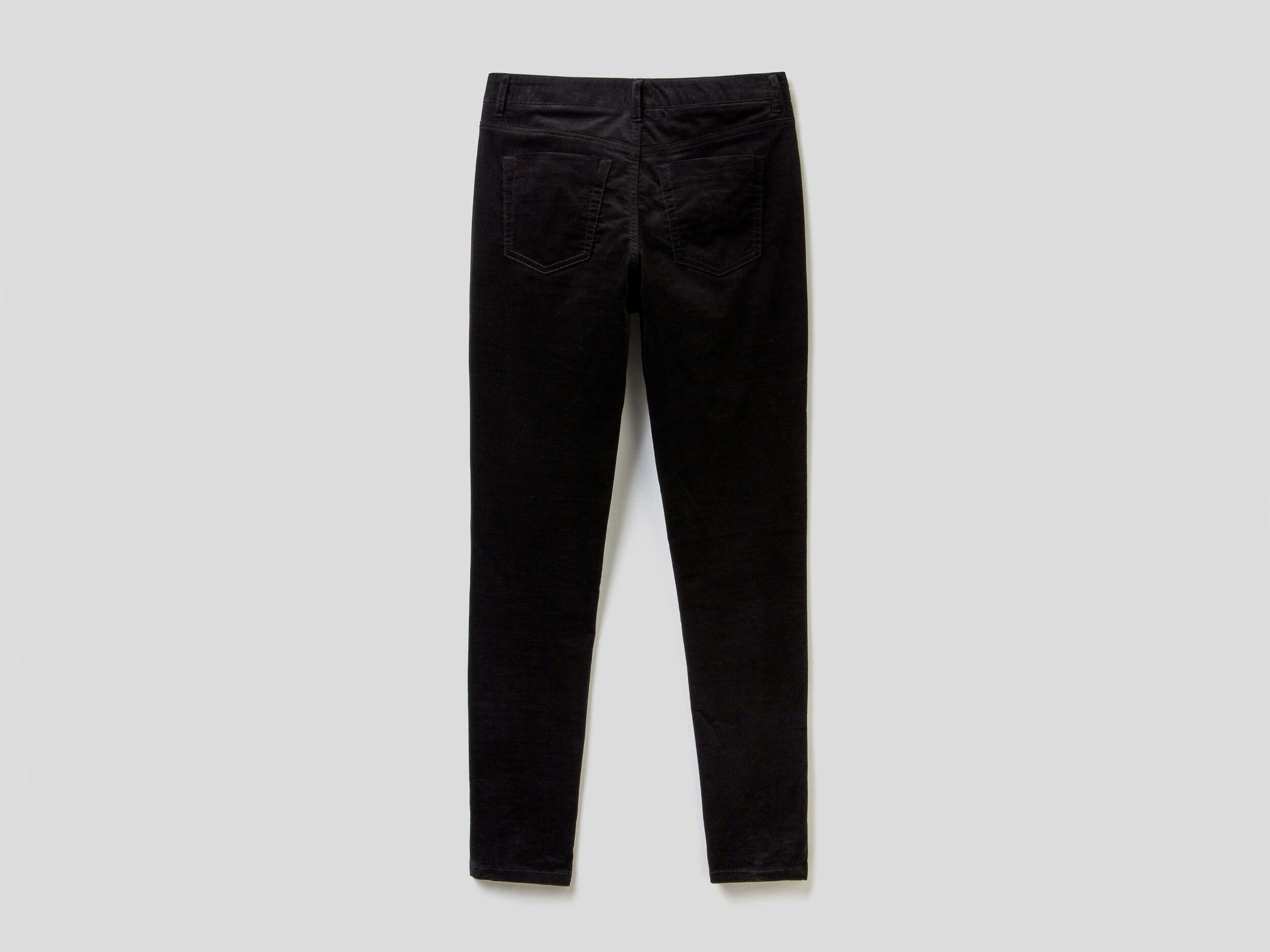 Benetton pantaloni 2025 velluto donna
