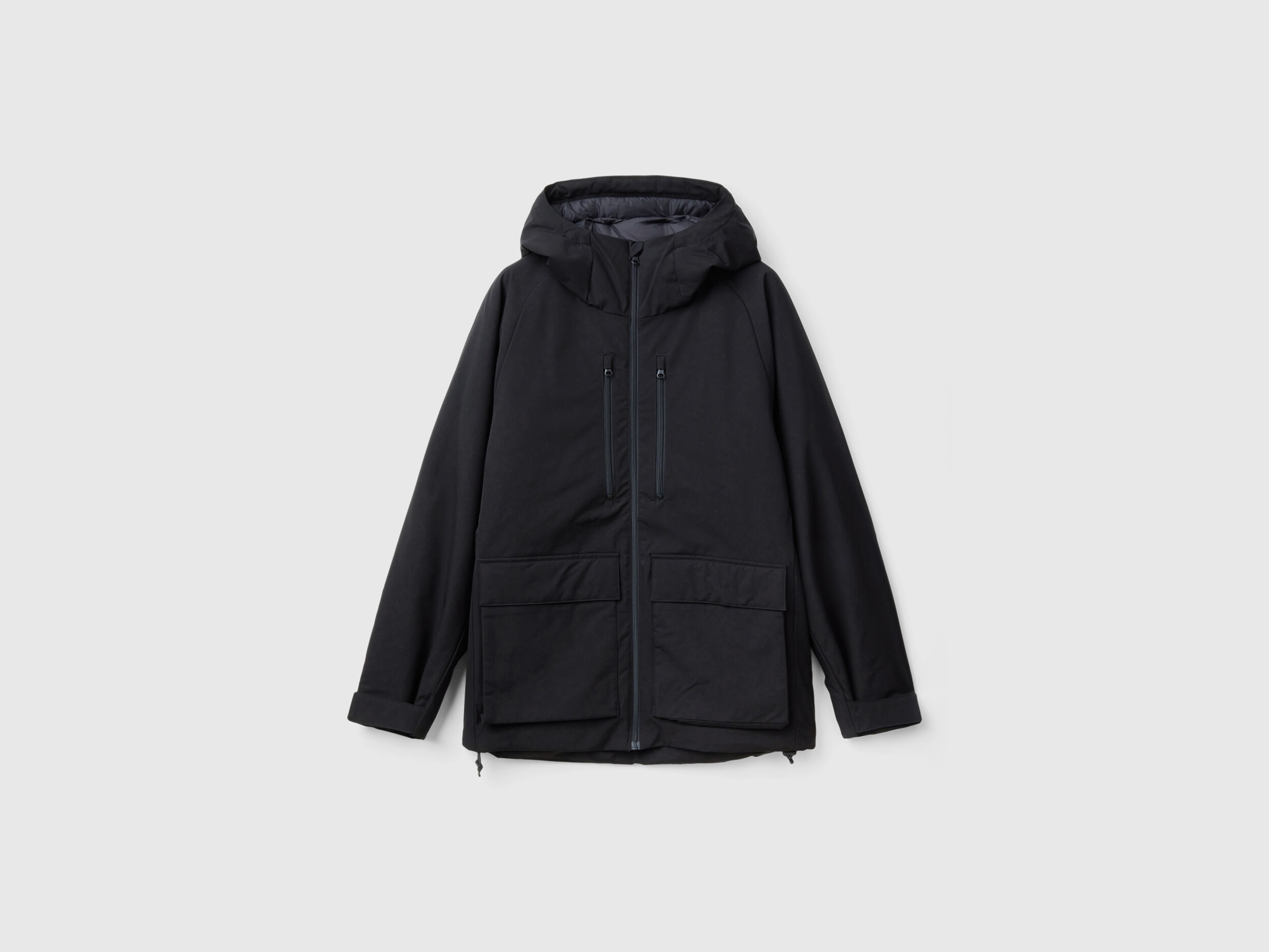 Padded short parka
