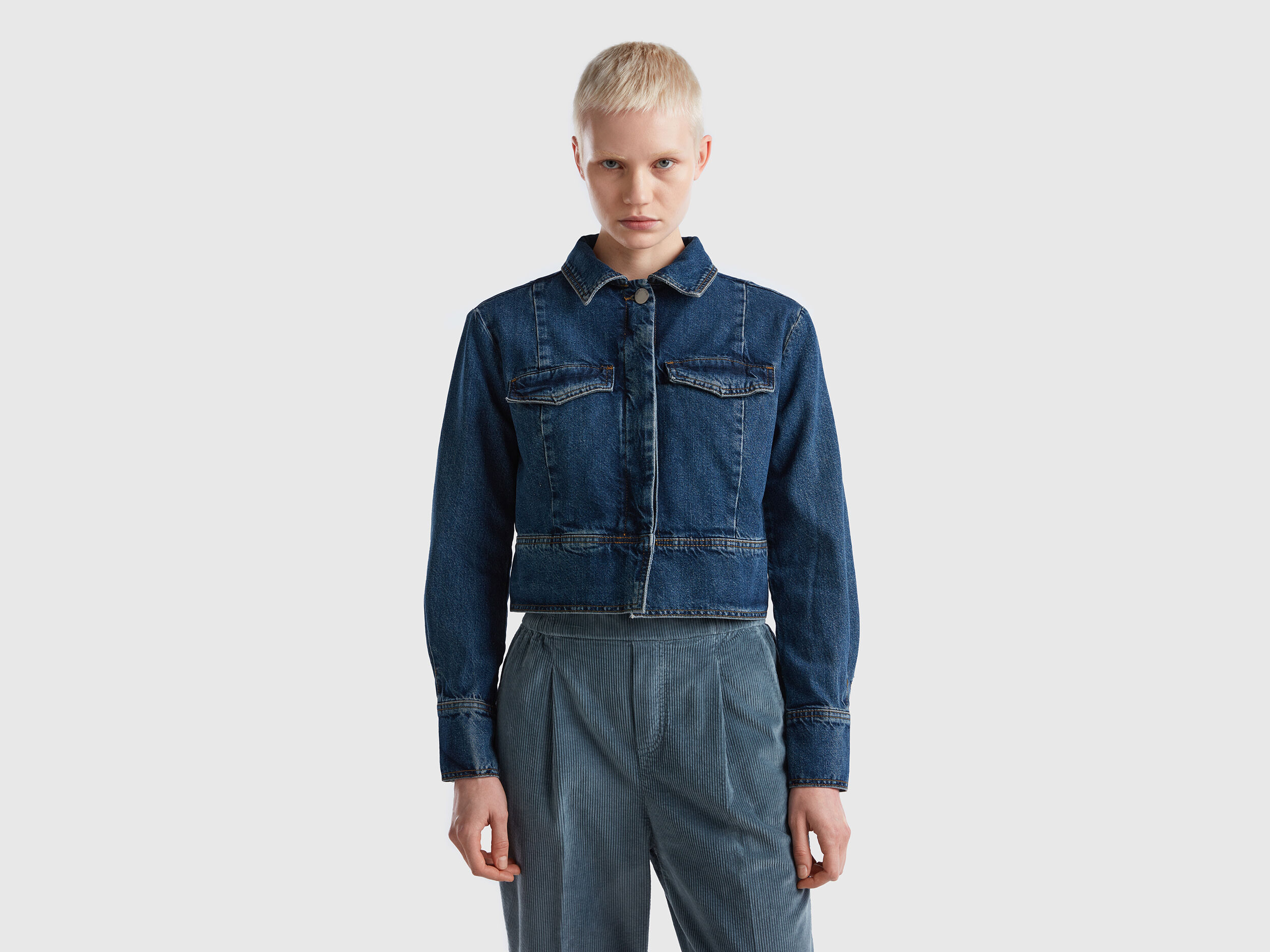 Benetton on sale denim jacket