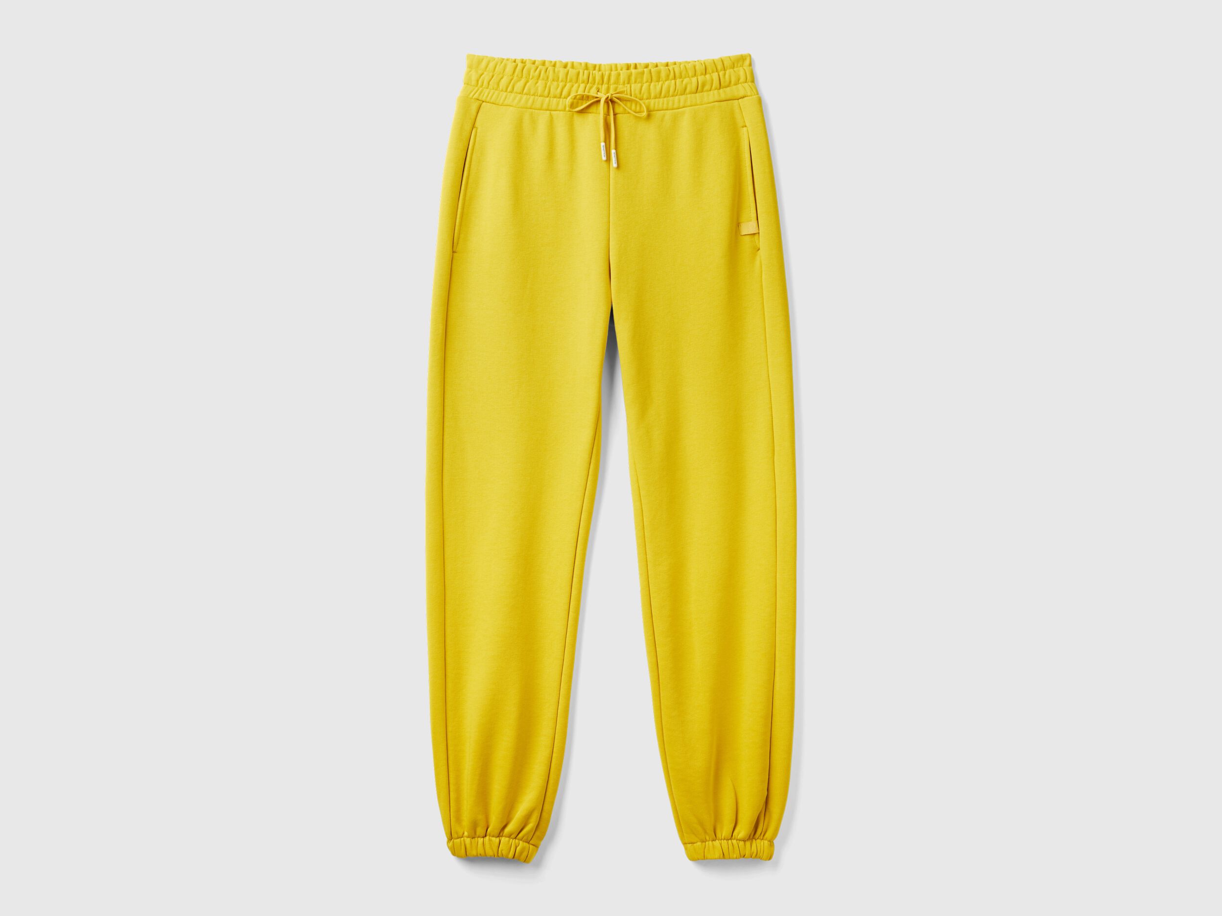 Yellow sweatpants womens sale