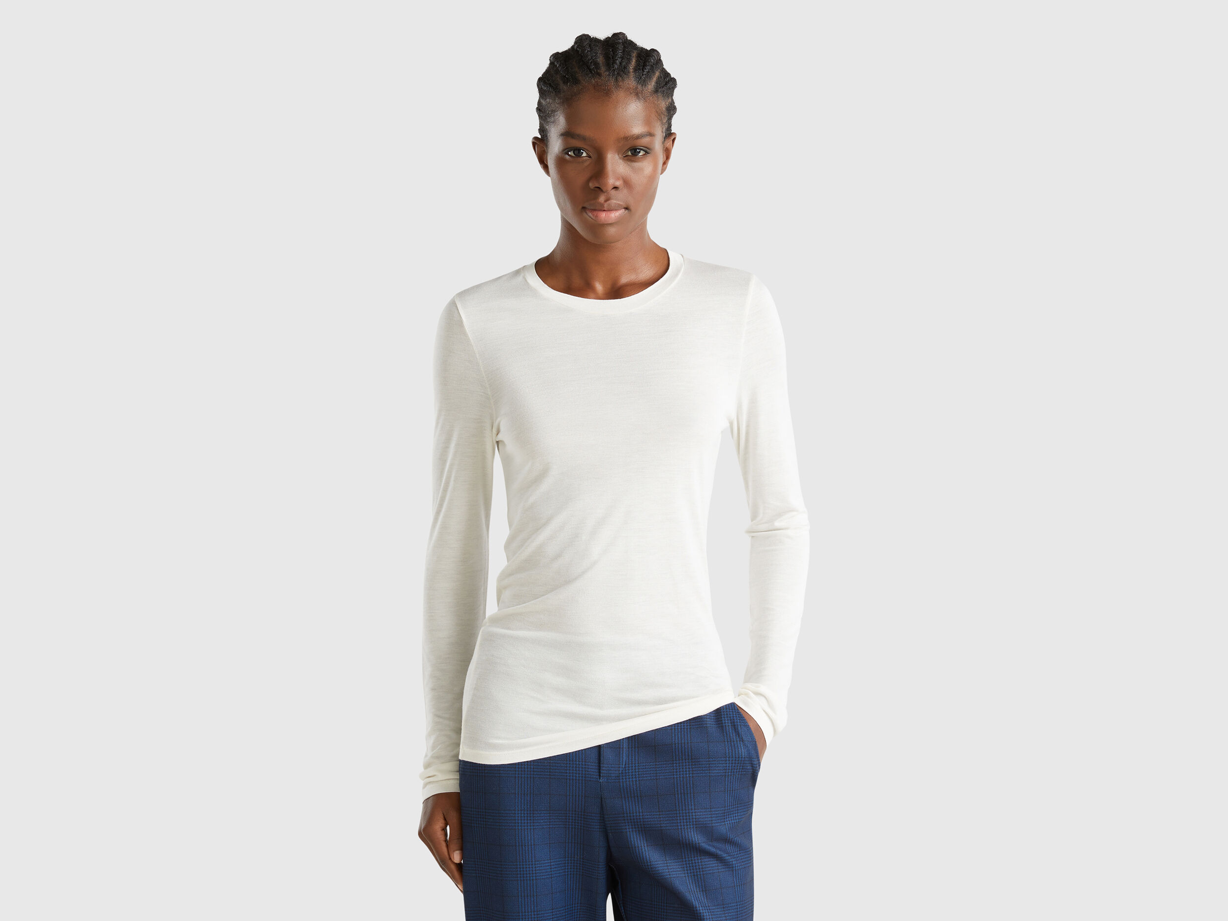 Camisetas Mujer y Tops Nueva Coleccion 2024 Benetton