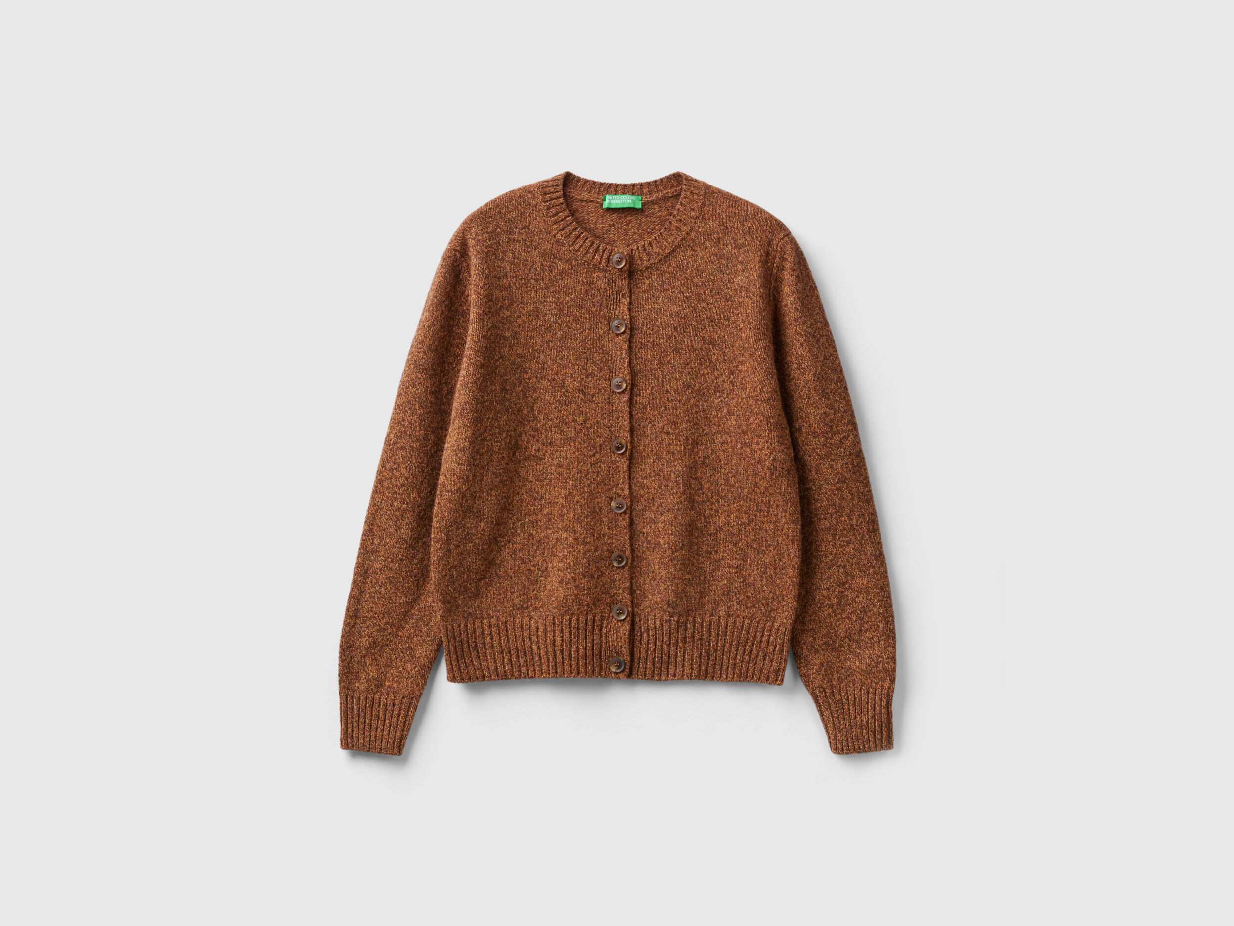 Cardigan in pure Shetland wool
