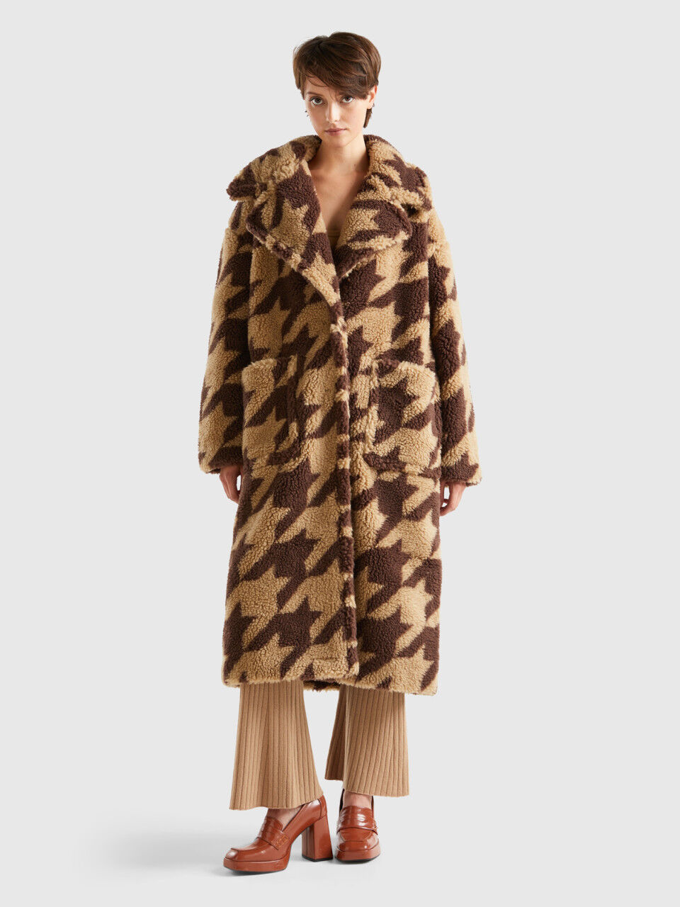 Benetton cheap coat sale
