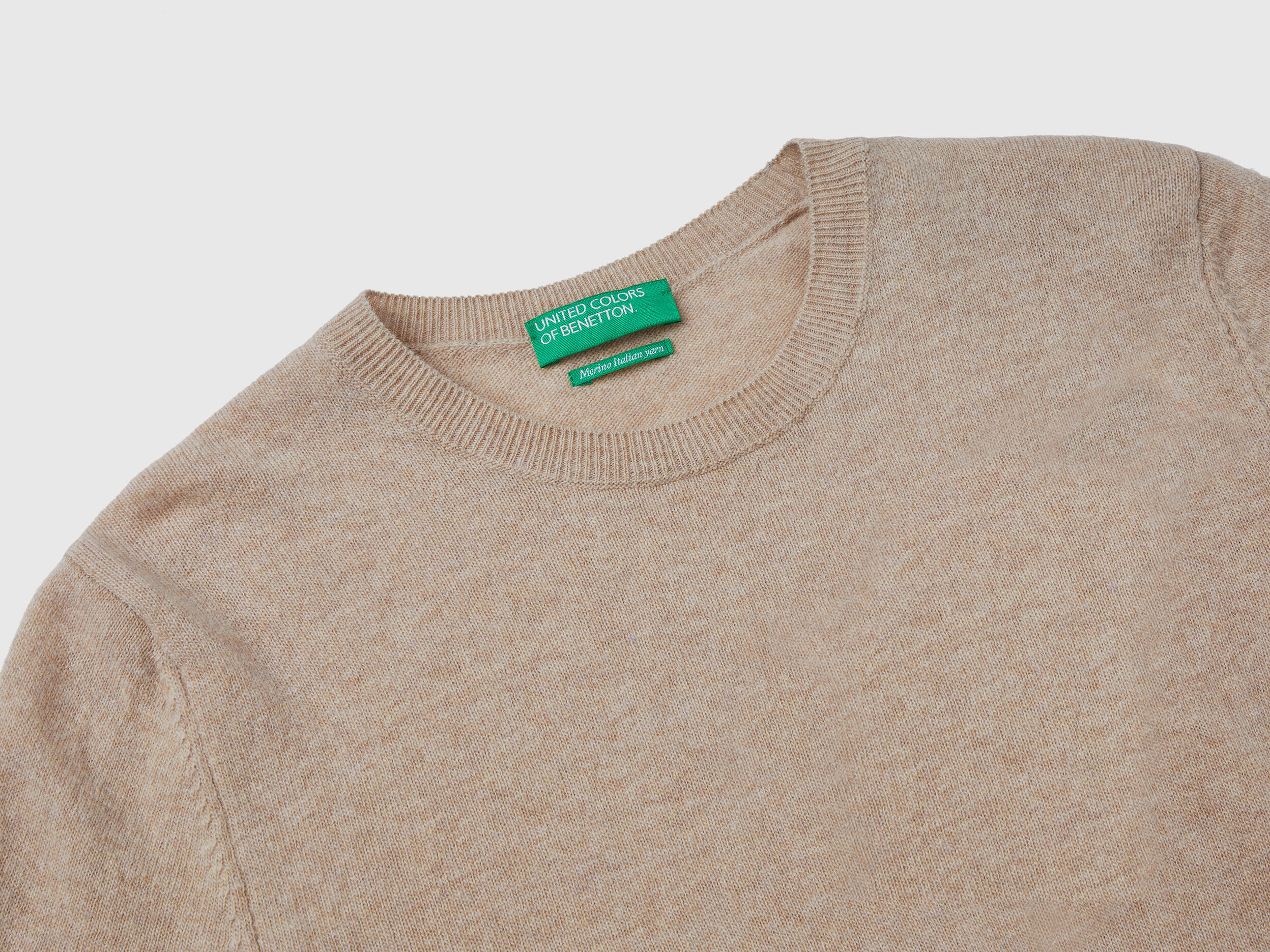 Benetton merino hotsell wool sweater