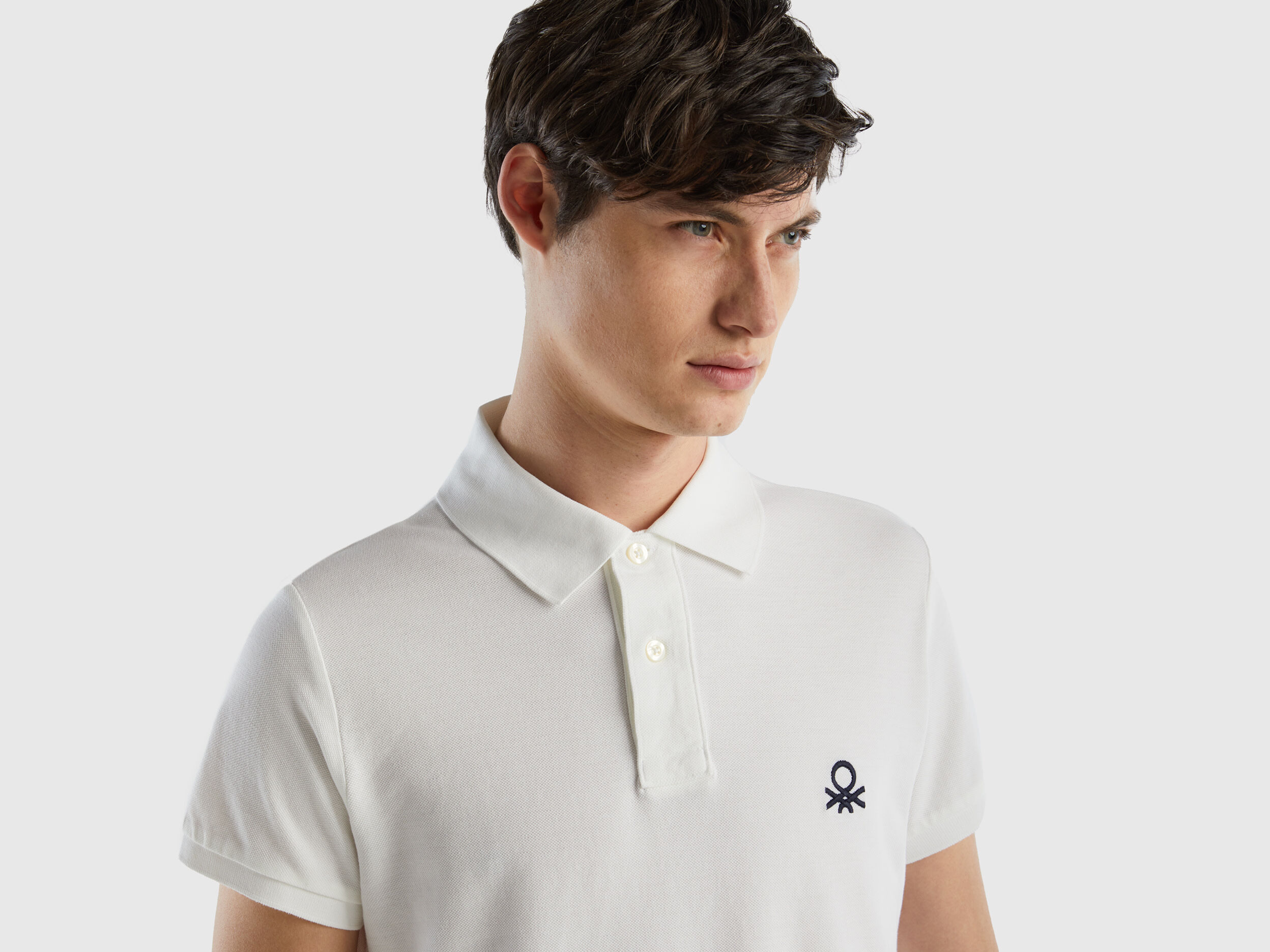 Polo homme sale benetton