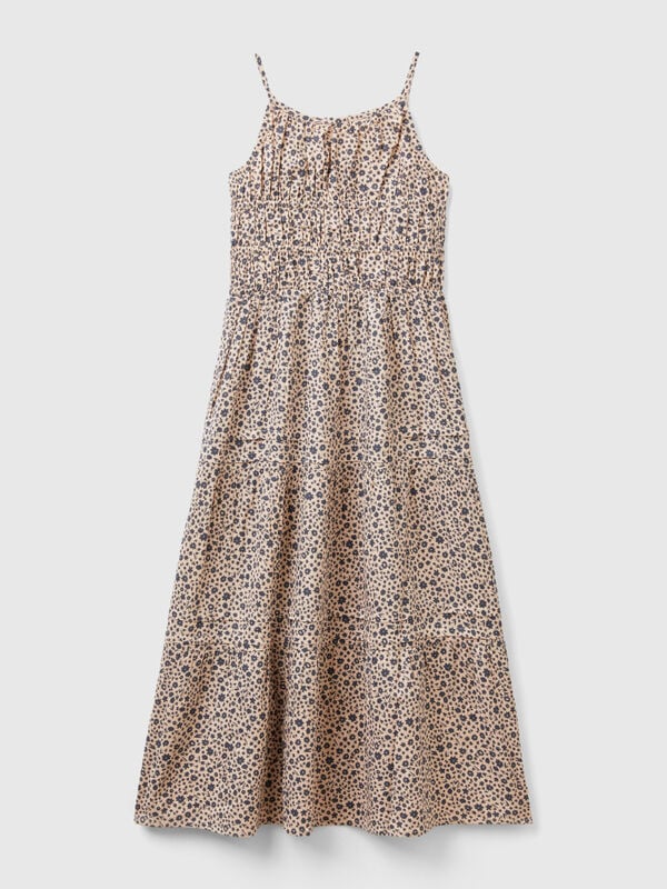 Dress with floral print Junior Girl