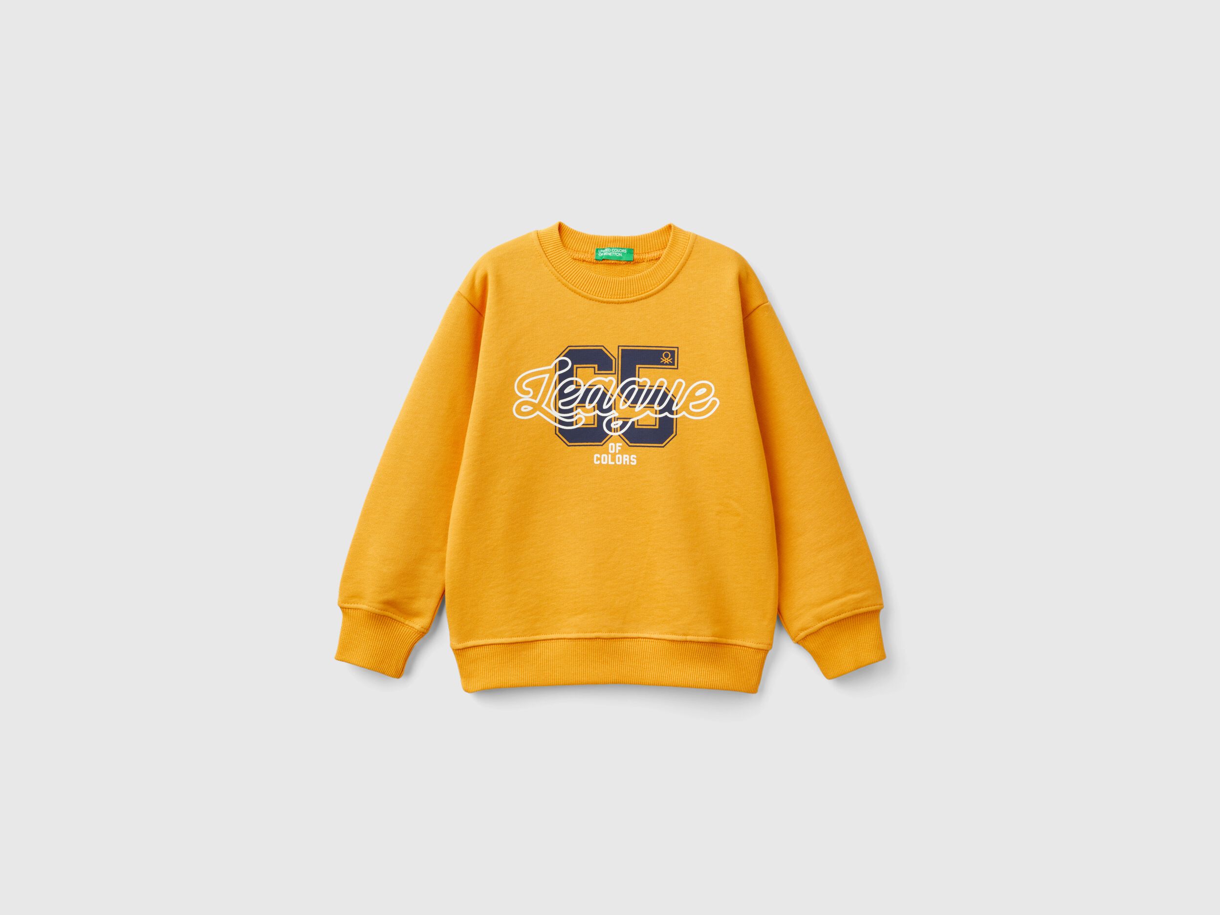 Yellow sweatshirt for boys best sale