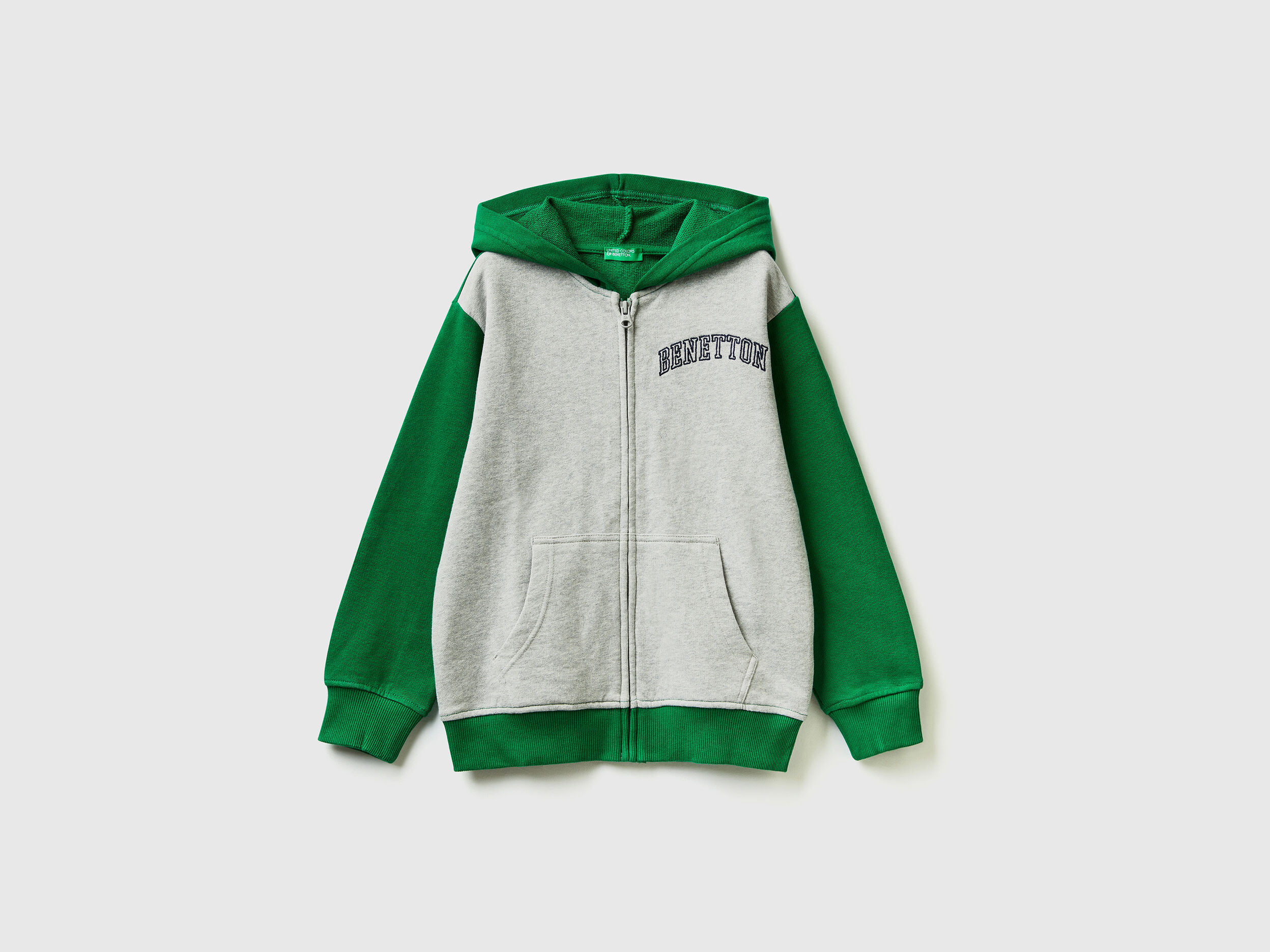 Paneled arc hooded sweatshirt store